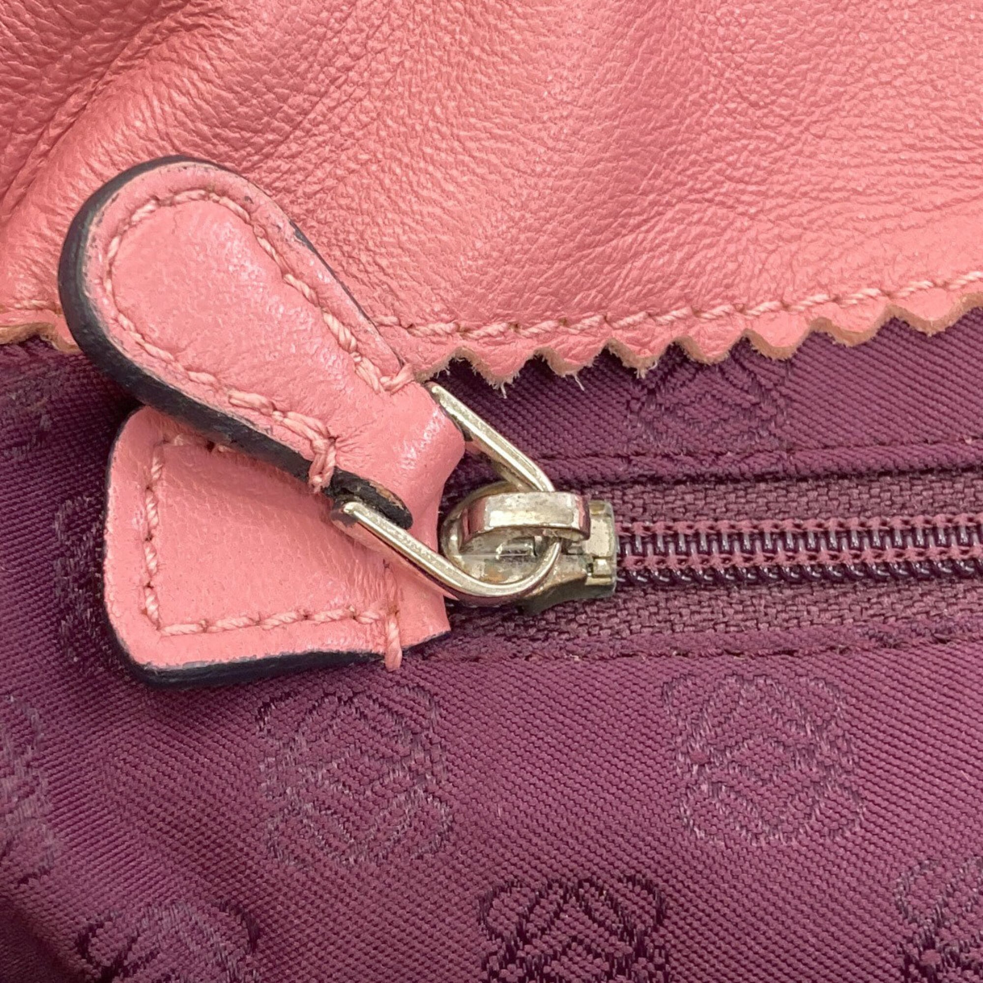 Loewe Pink Nappa Leather Tote Bag (Pre-Owned)