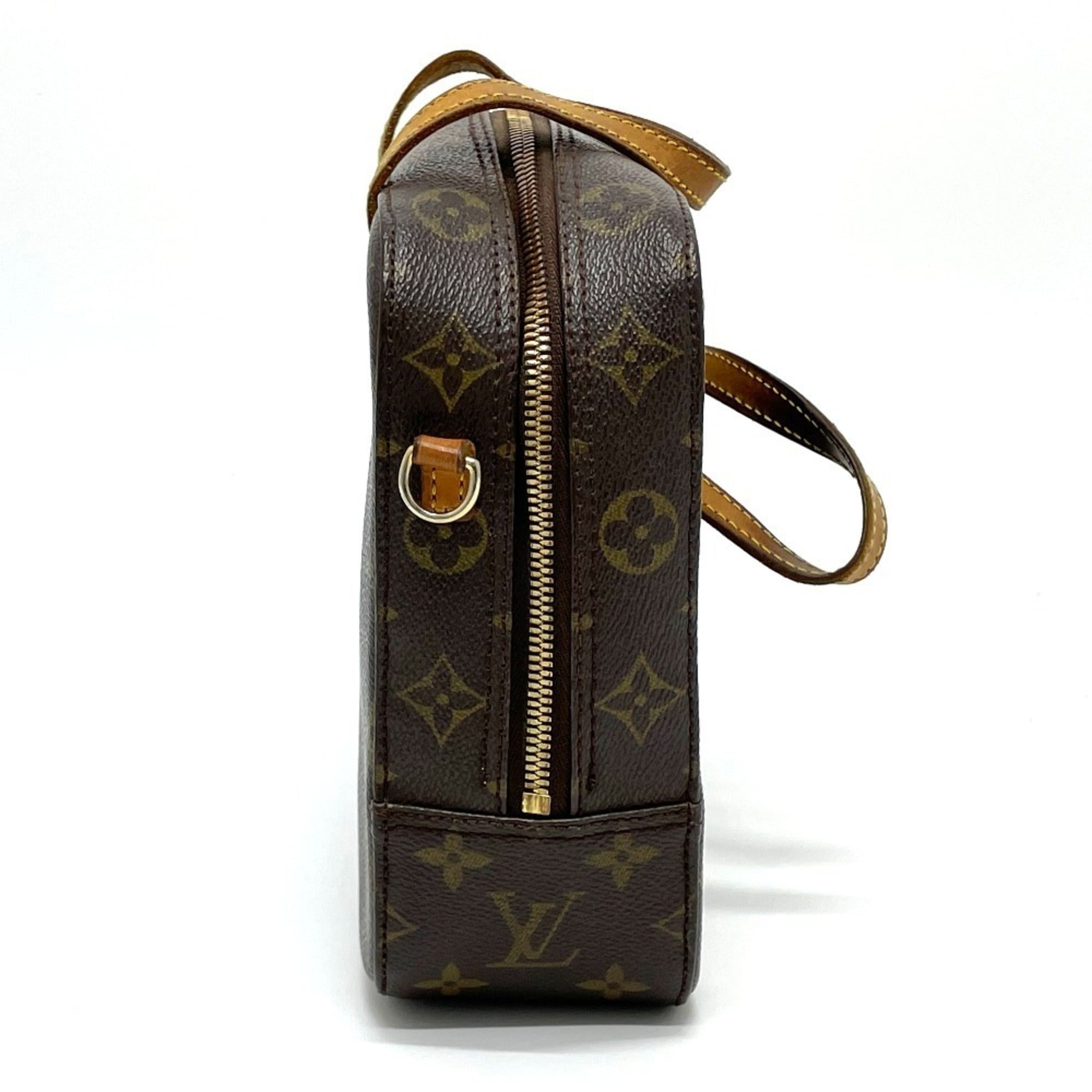 Louis Vuitton Brown Monogram Shoulder Bag (Pre-Owned)