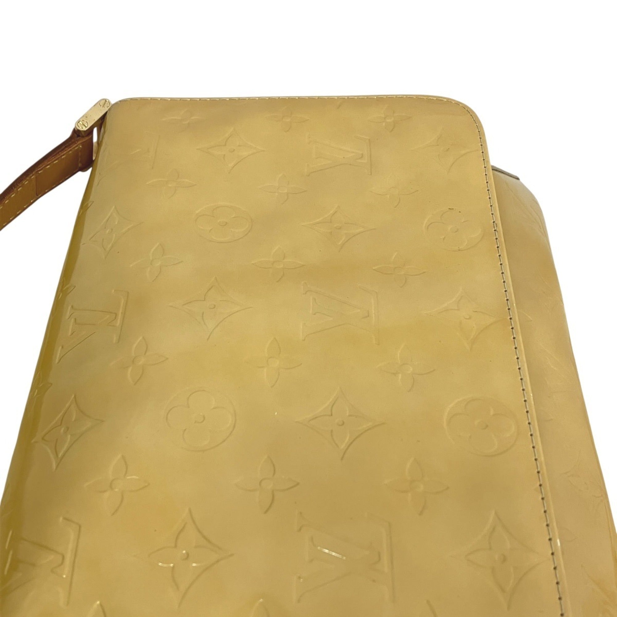 Louis Vuitton Beige Galle Vernis Shoulder Bag (Pre-Owned)
