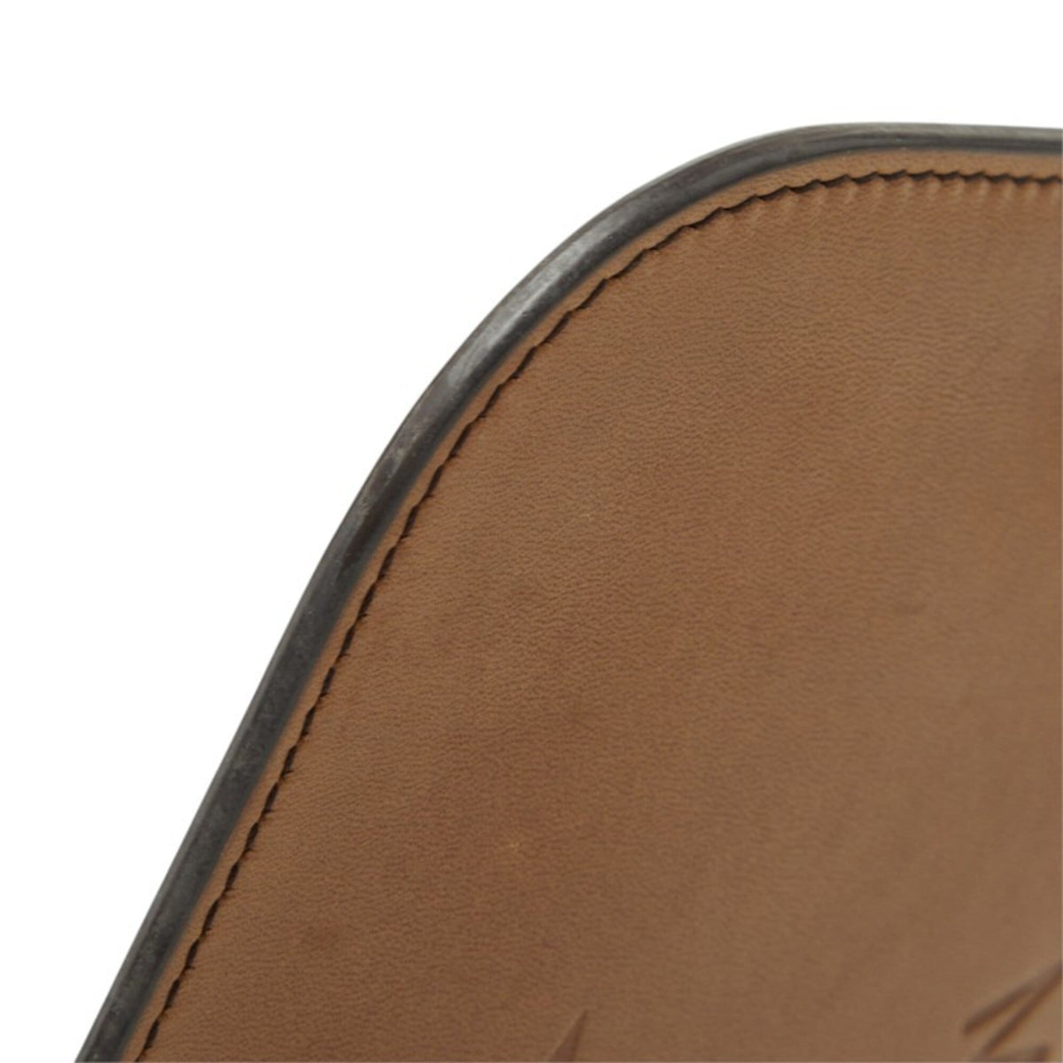 Gucci Brown Leather Handbag Pouch (Pre-Owned)