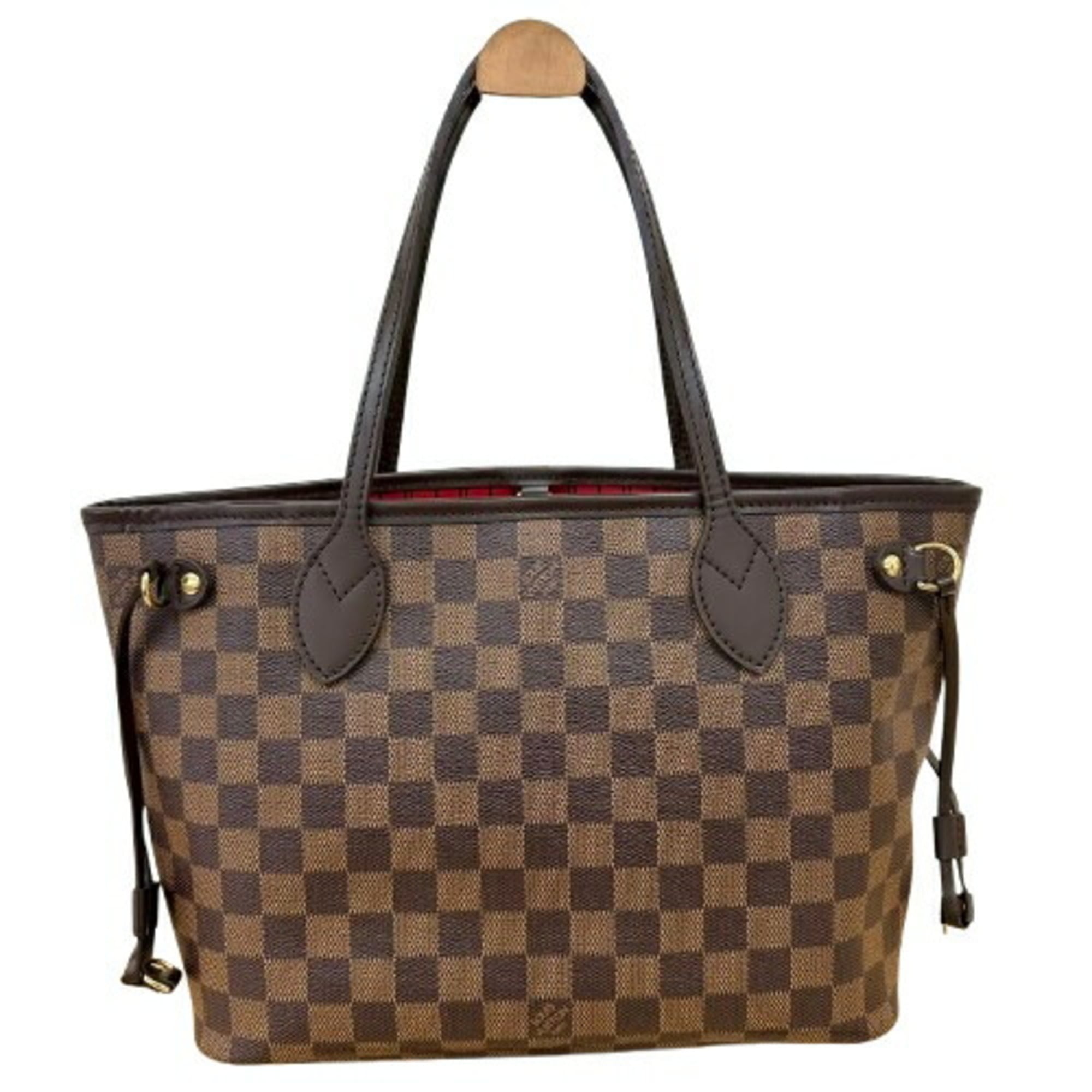 Louis Vuitton Damier Graphite Brown Leather Tote Bag (Pre-Owned)
