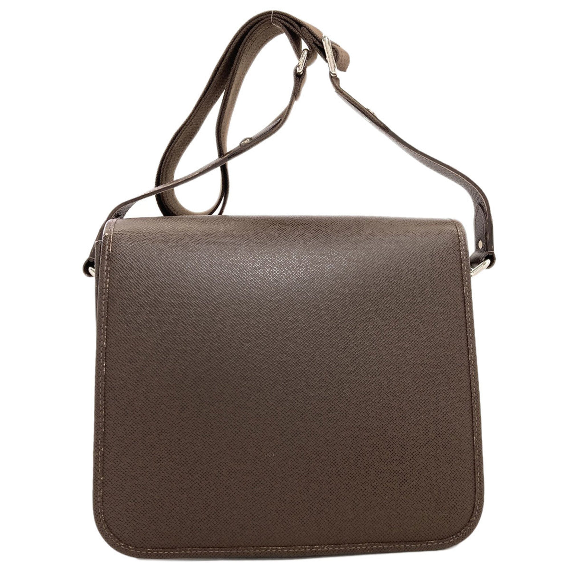 Louis Vuitton Grizzly Taiga Leather Shoulder Bag (Pre-Owned)