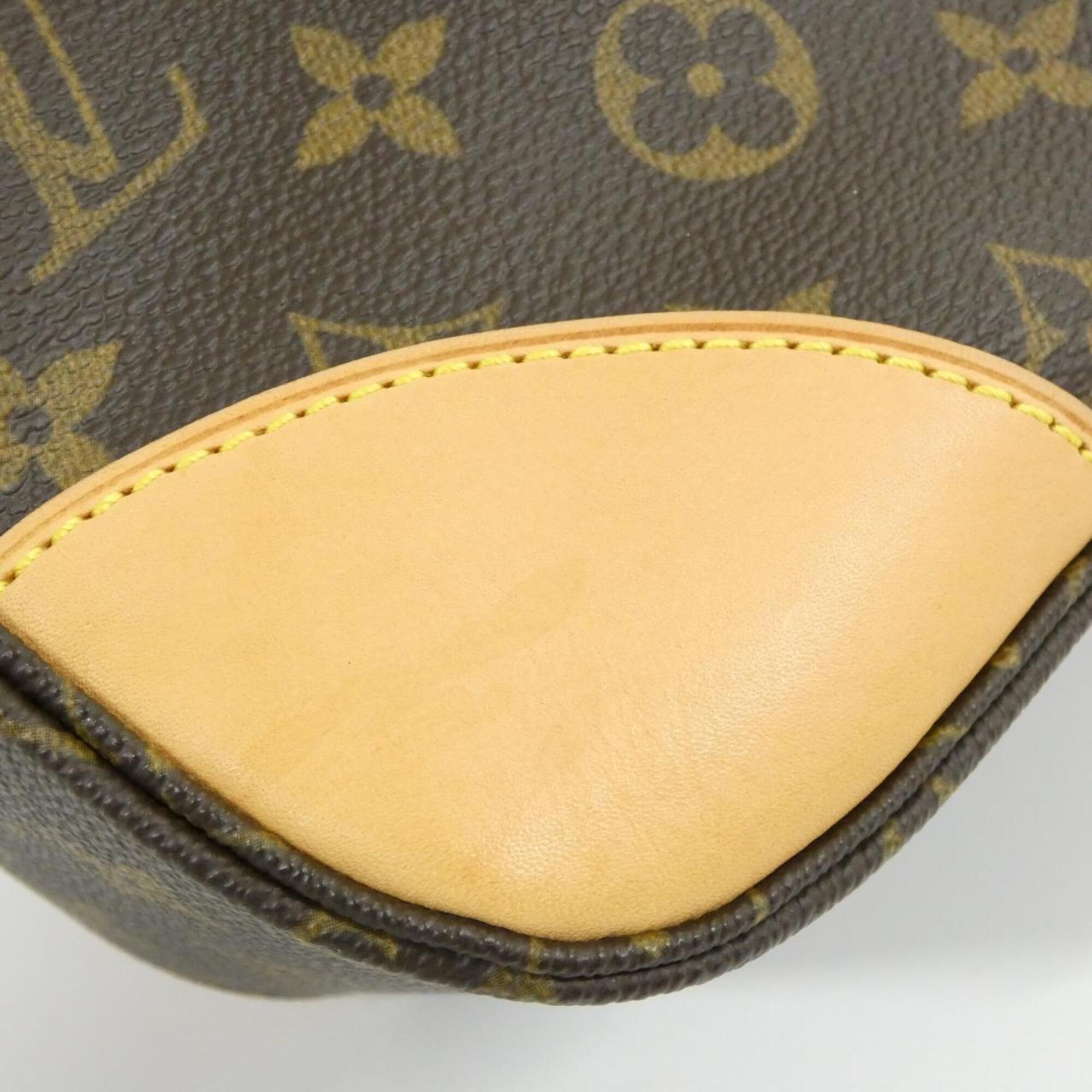 Louis Vuitton Marron Coated Canvas Shoulder Bag (Pre-Owned)