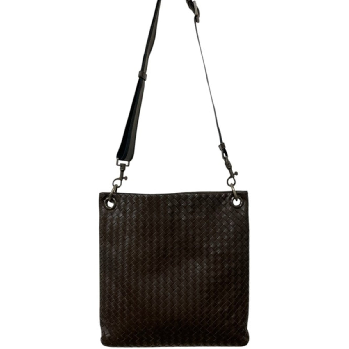 Bottega Veneta Brown Leather Shoulder Bag (Pre-Owned)