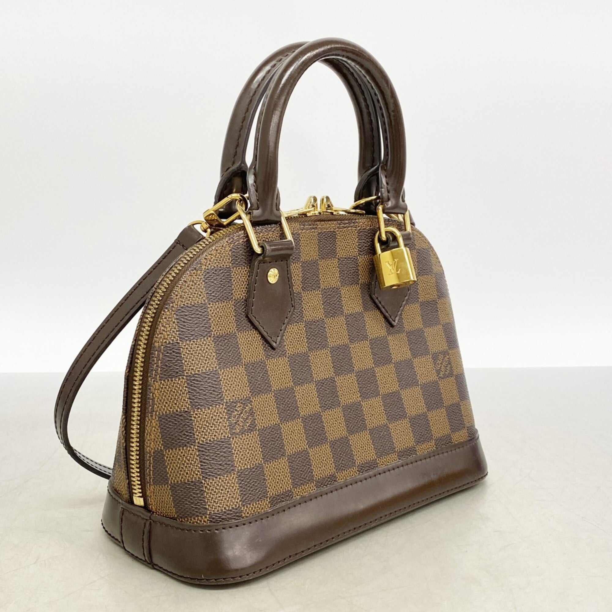 Louis Vuitton Ebene Handbag (Pre-Owned)