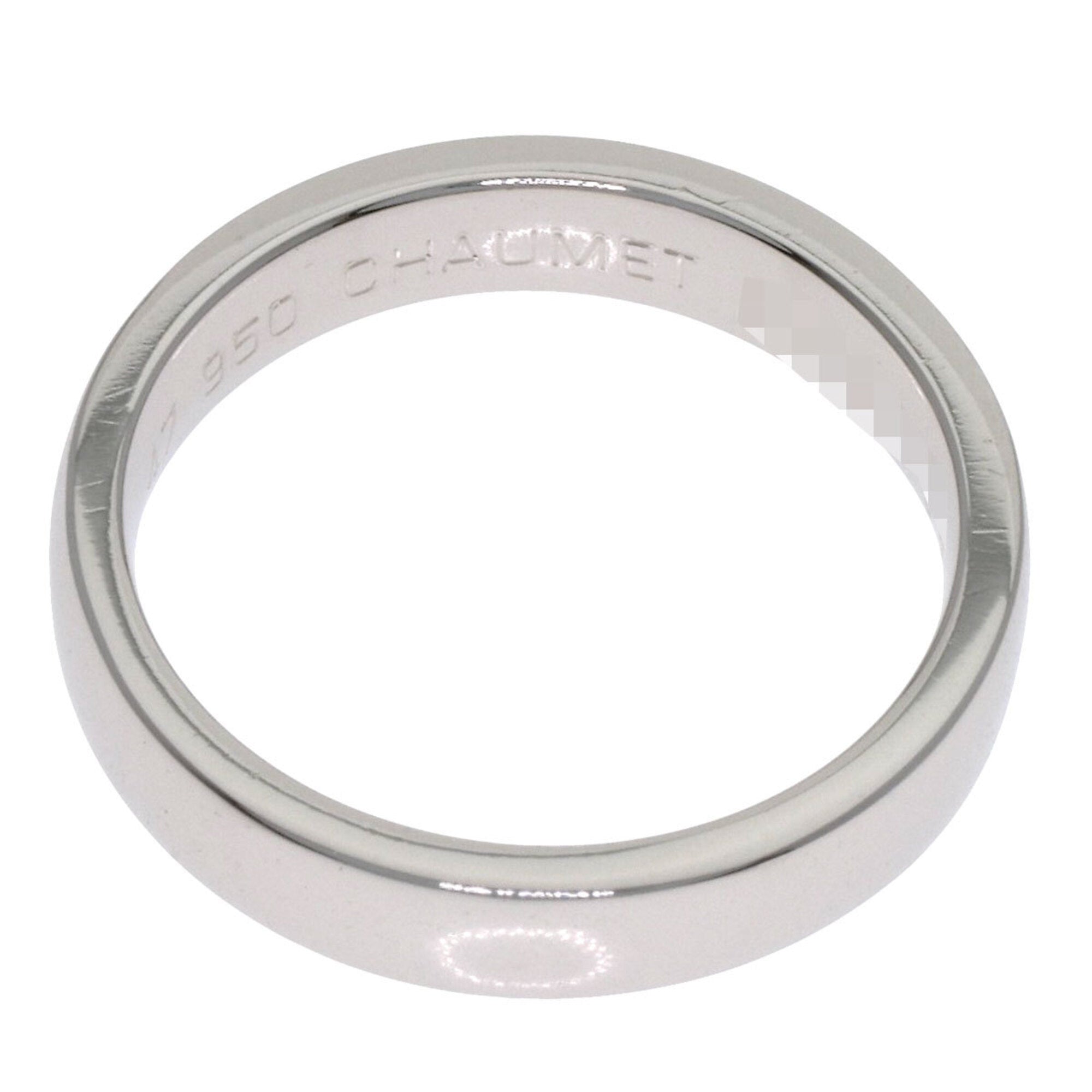 Chaumet Platinum 950 Band Ring (Pre-Owned)