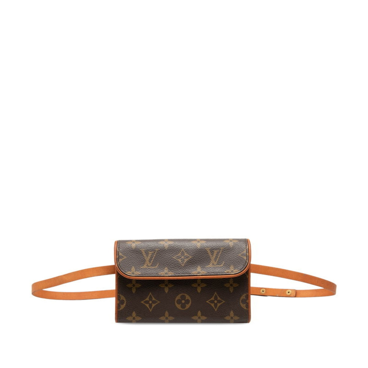 Louis Vuitton Brown Pvc Leather Fanny Pack Pochette (Pre-Owned)