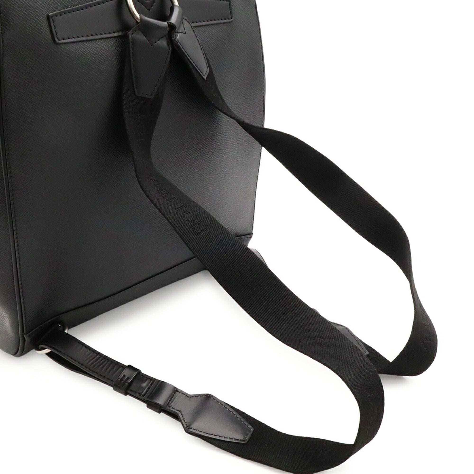 Louis Vuitton Ardoise Black Taiga Leather Leather Backpack (Pre-Owned)