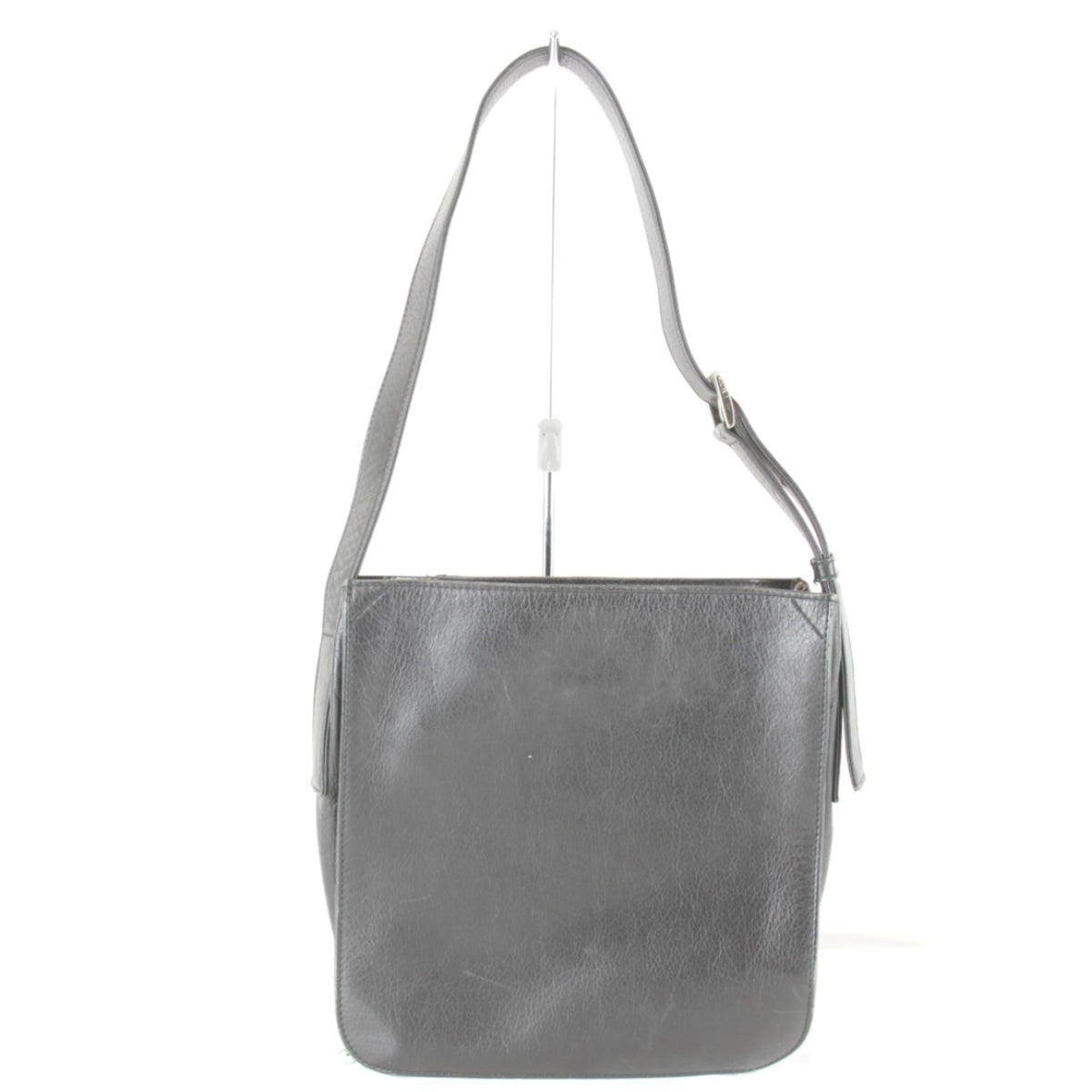 Givenchy Black Suede Leather Shoulder Bag (Pre-Owned)
