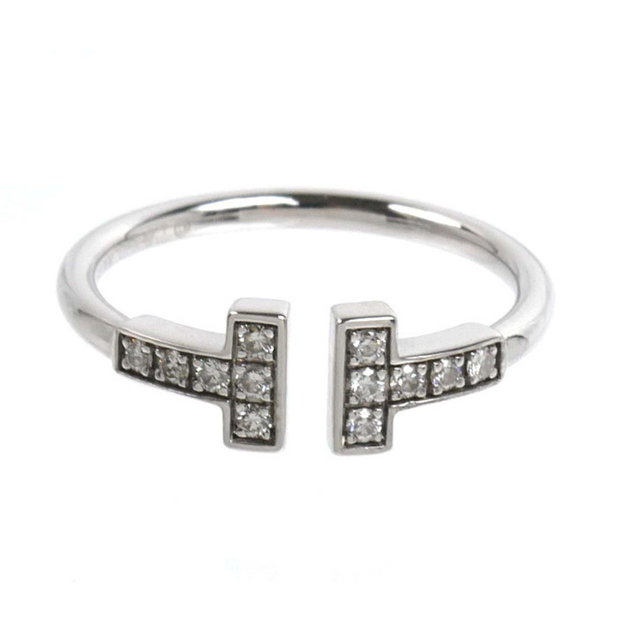 Tiffany White Gold (18K) Band Ring (Pre-Owned)