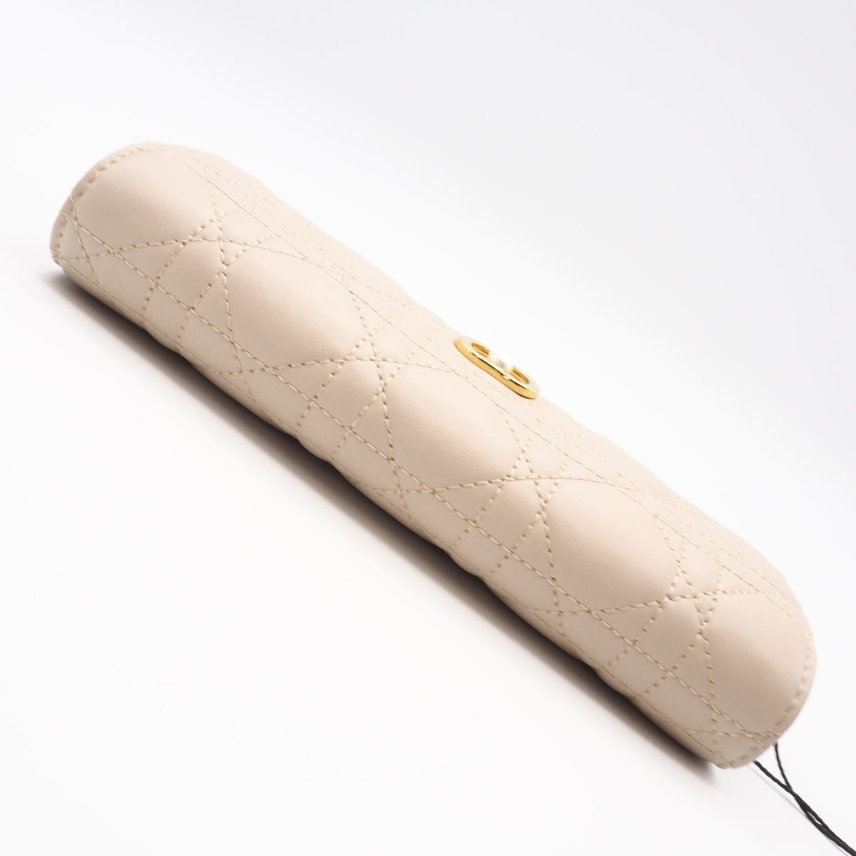 Christian Dior Beige Leather Long Wallet (Bi-Fold) (Pre-Owned)