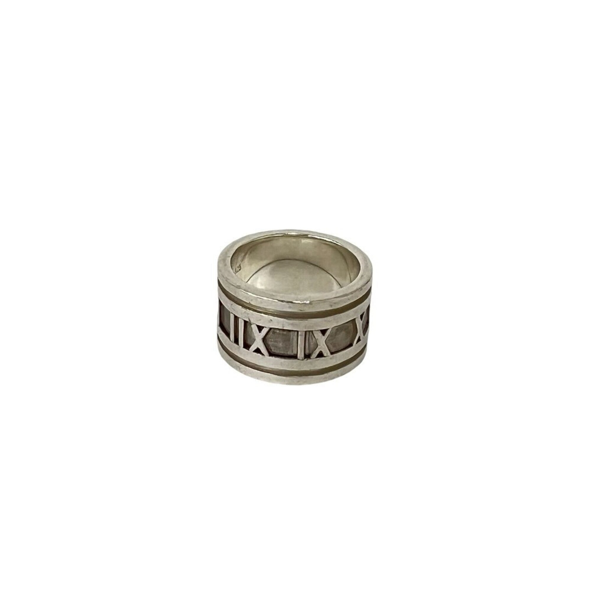 Tiffany Silver Silver 925 Band Ring (Pre-Owned)