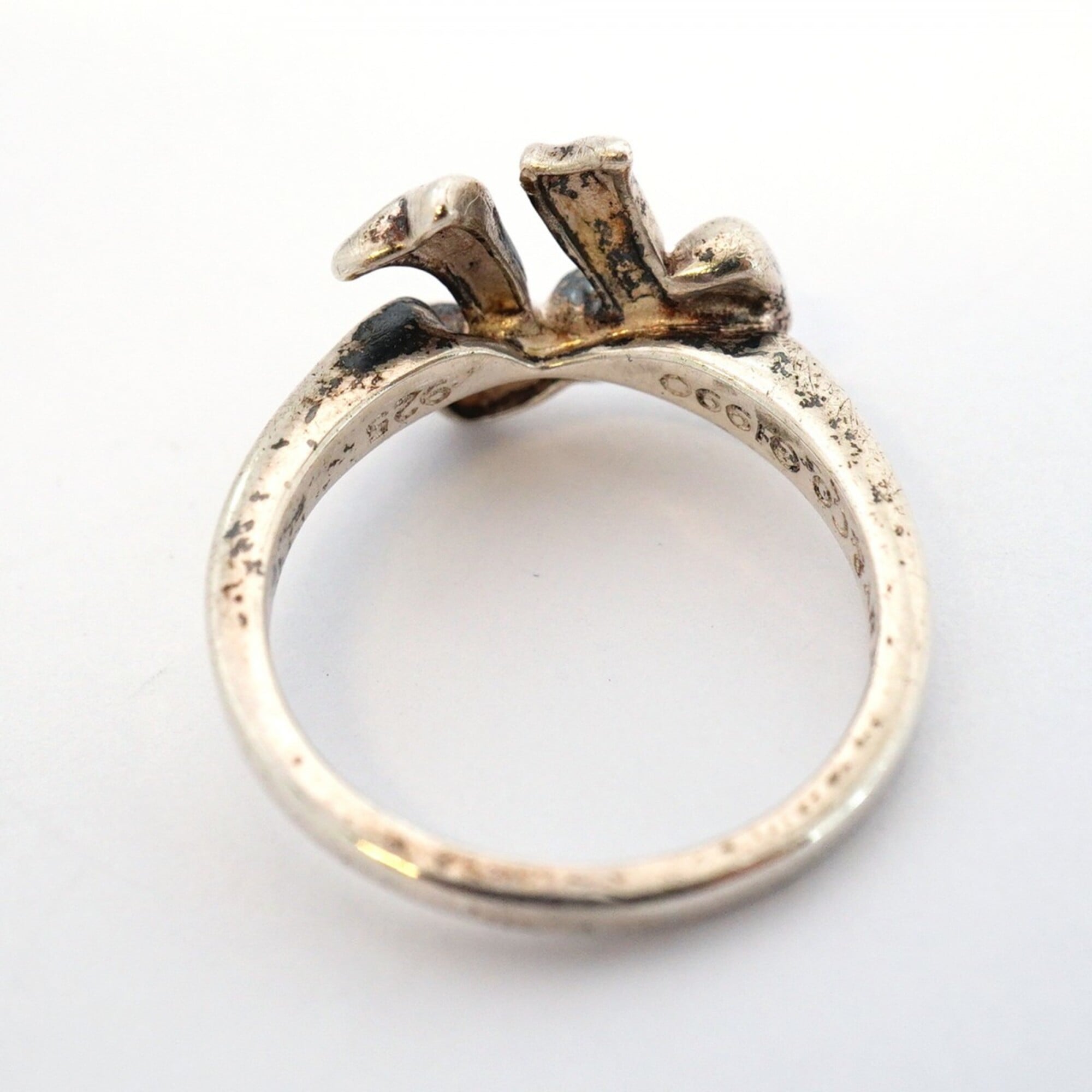 Tiffany Silver 925 Band Ring (Pre-Owned)