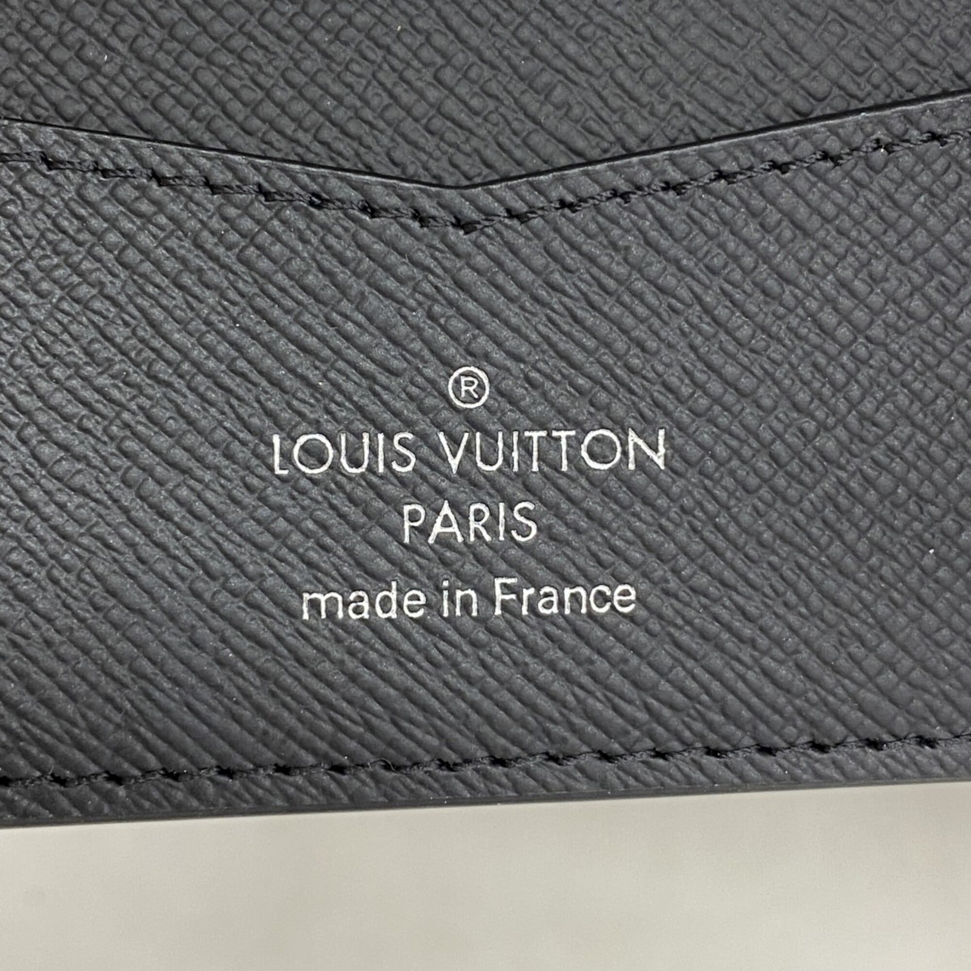 Louis Vuitton Black Bill Wallet (Bi-Fold) (Pre-Owned)