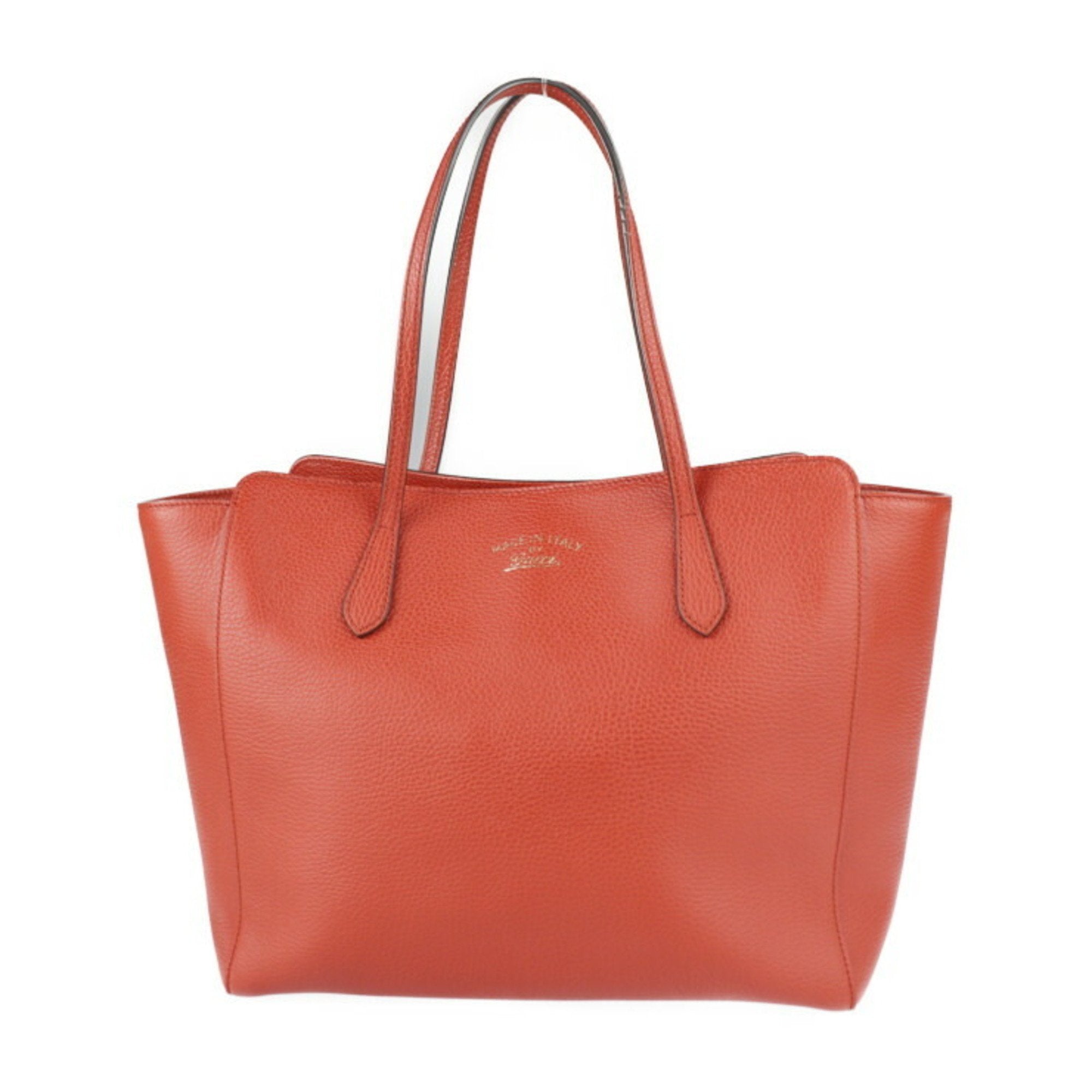 Gucci Gucci Swing Red Color Handbag Tote Bag (Pre-Owned)