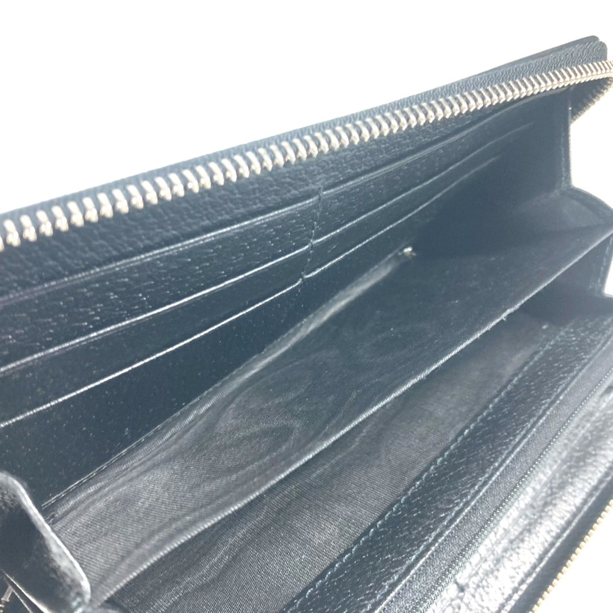 Gucci Black Other Long Wallet (Bi-Fold) (Pre-Owned)