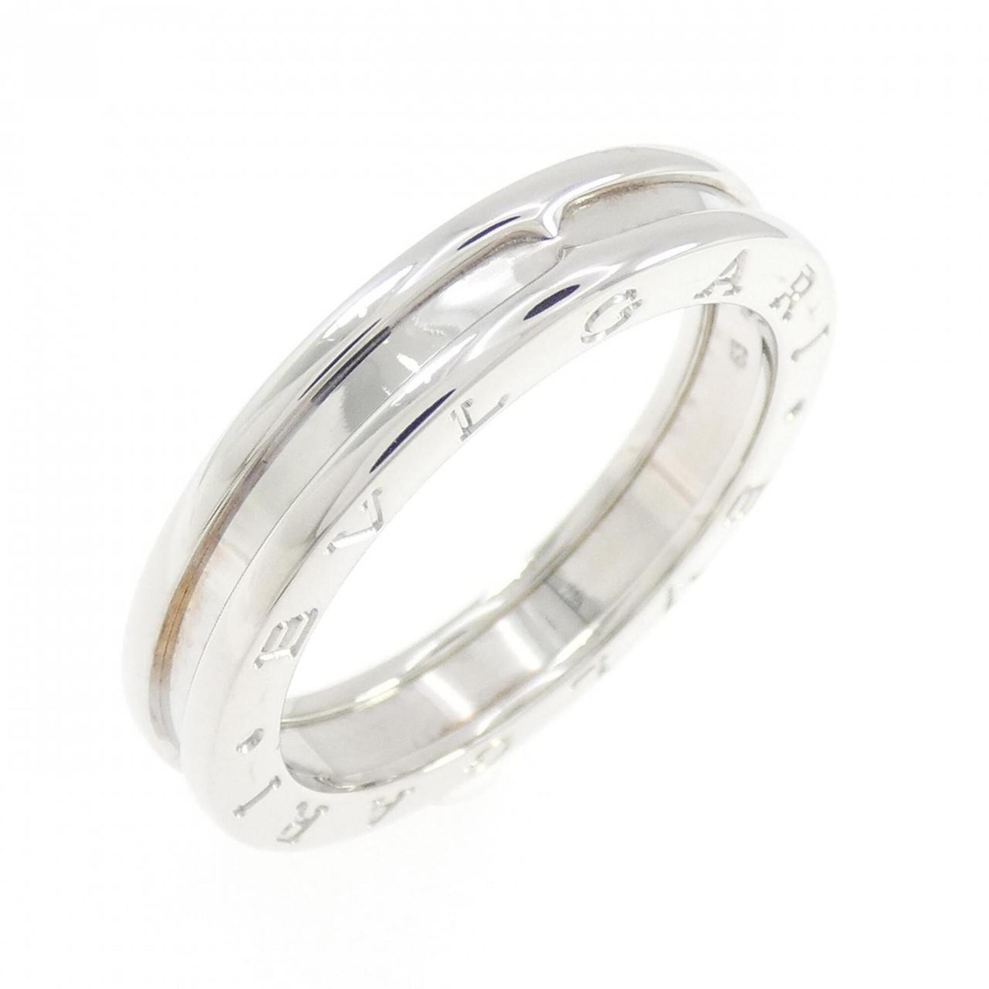 Bvlgari White Gold White Gold (18K) Band Ring (Pre-Owned)