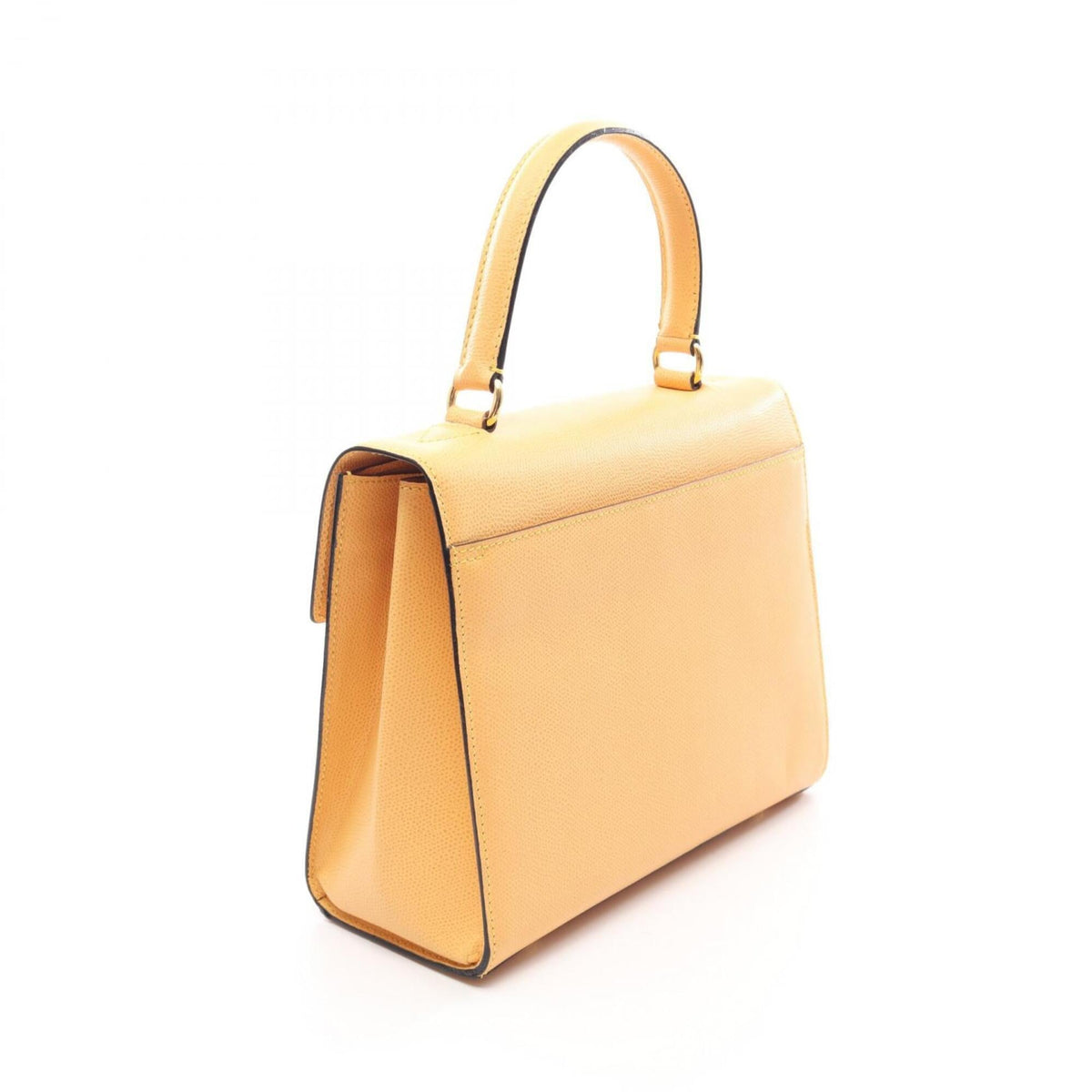 Celine Yellow Leather Handbag (Pre-Owned)
