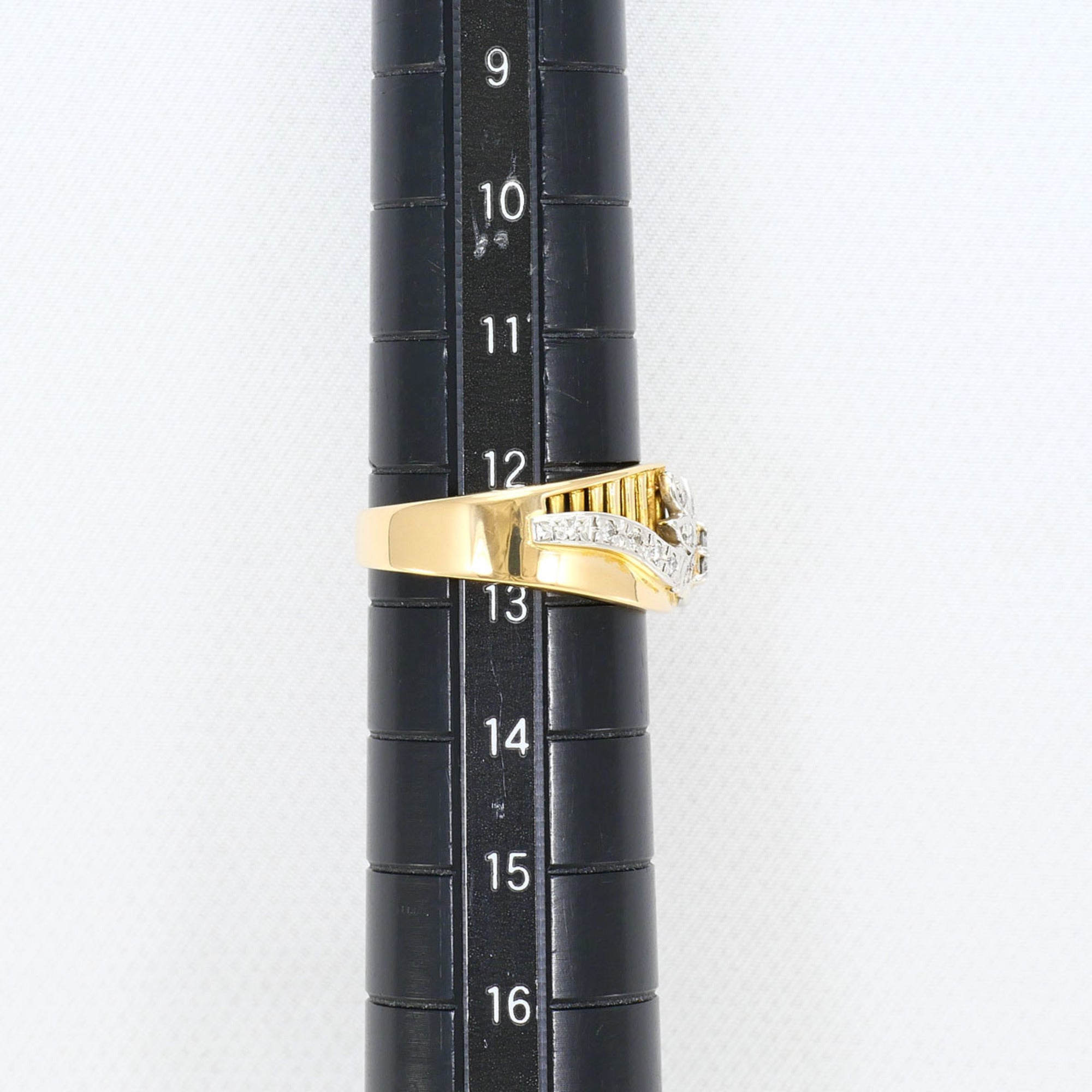 Unbranded Platinum Yellow Gold Yellow Gold (18K) Platinum 900 Band Ring (Pre-Owned)