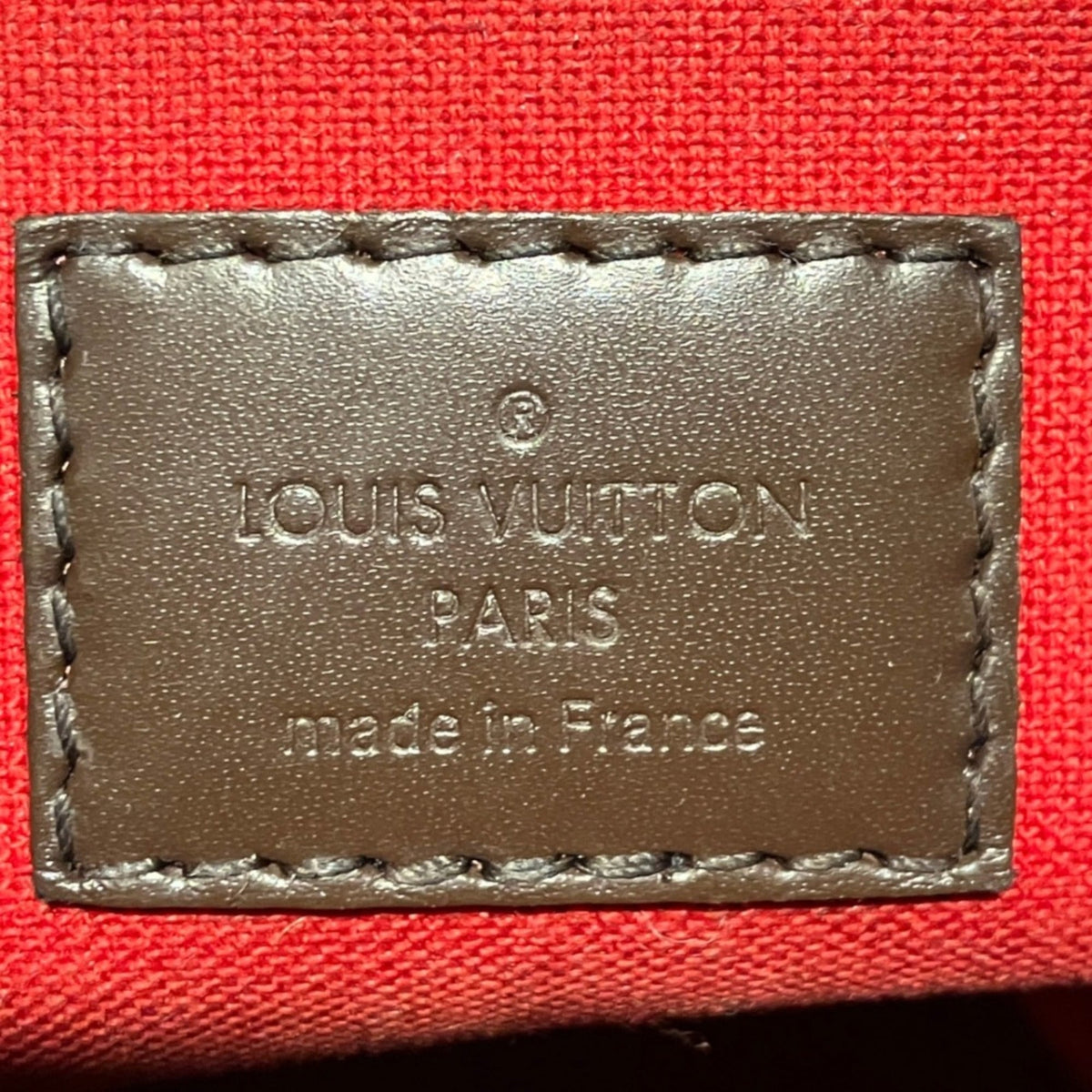 Louis Vuitton Brown Damier Canvas Galle Damier Canvas Shoulder Bag (Pre-Owned)
