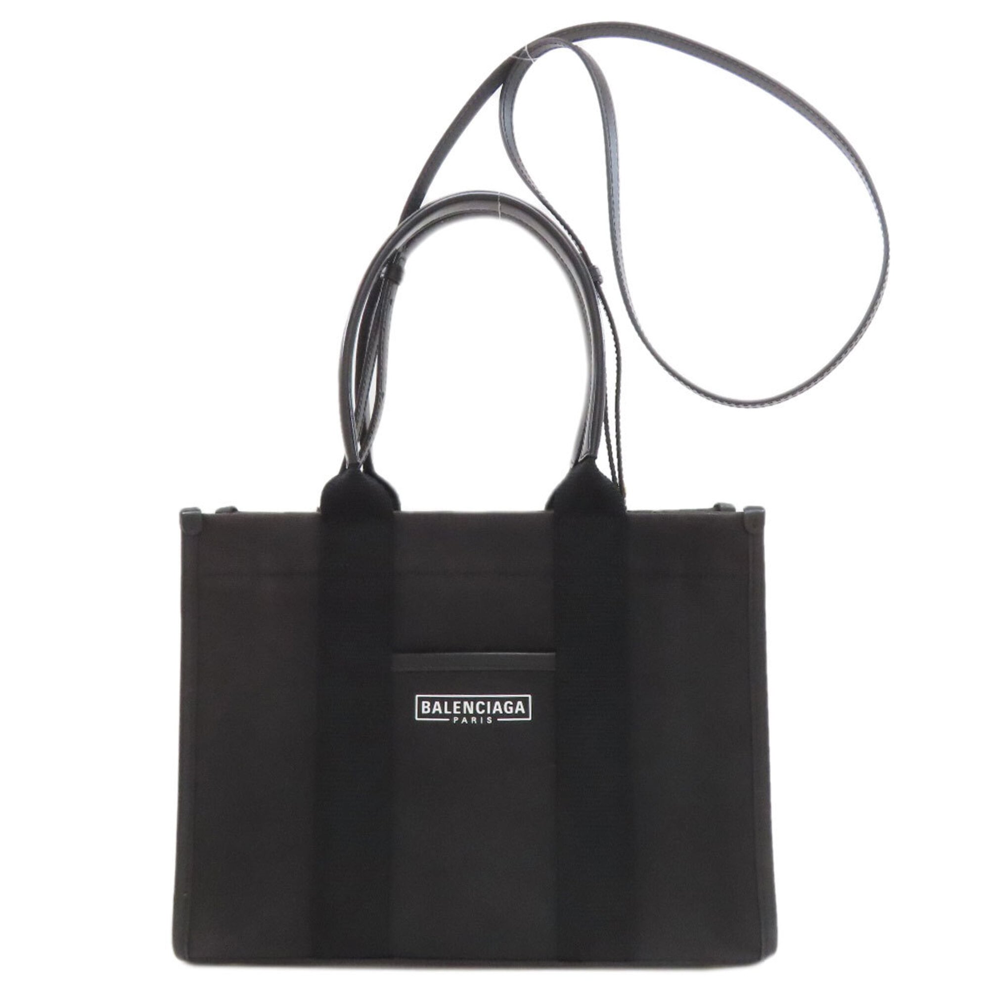Balenciaga Black Canvas Handbag (Pre-Owned)