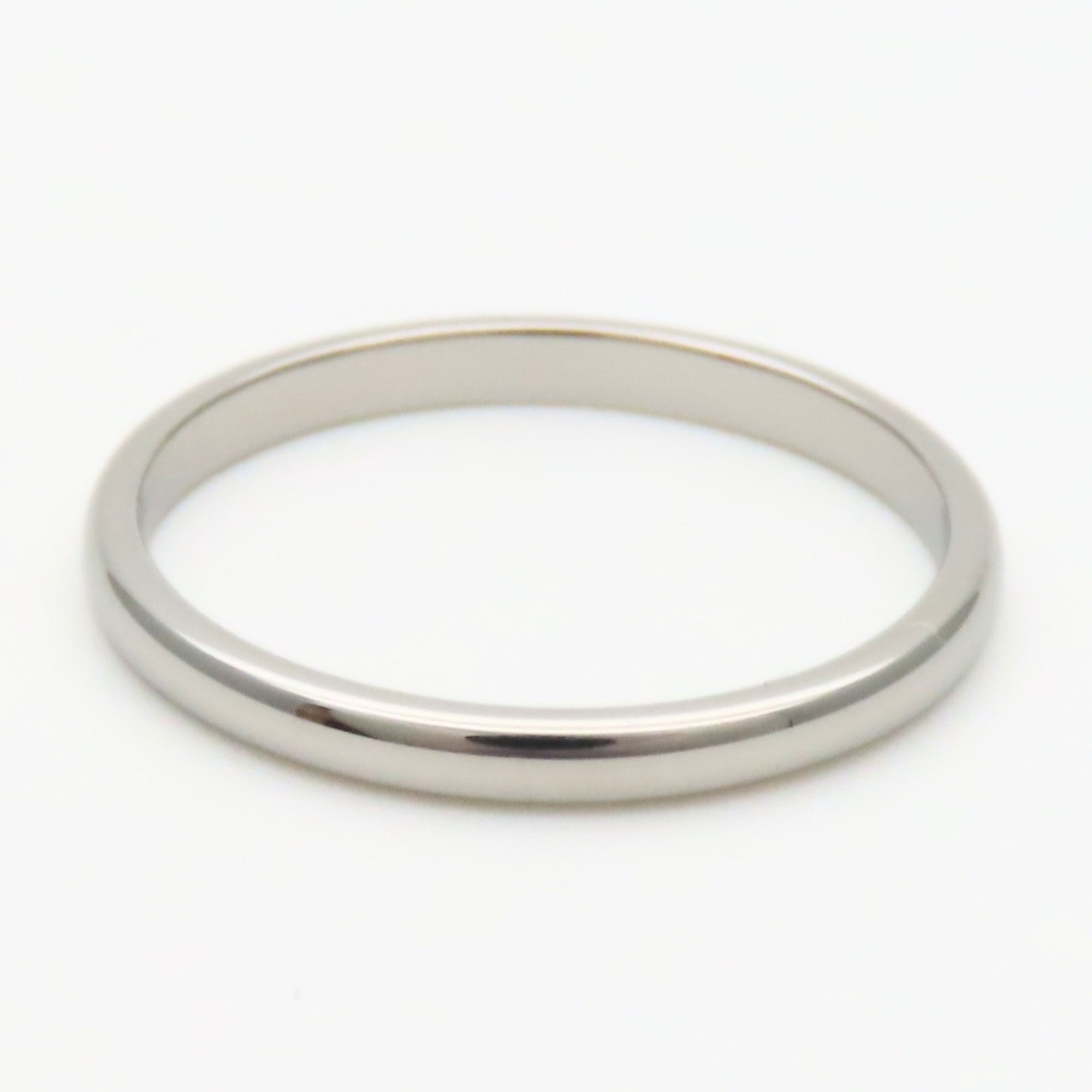 Cartier Platinum Platinum 950 Band Ring (Pre-Owned)