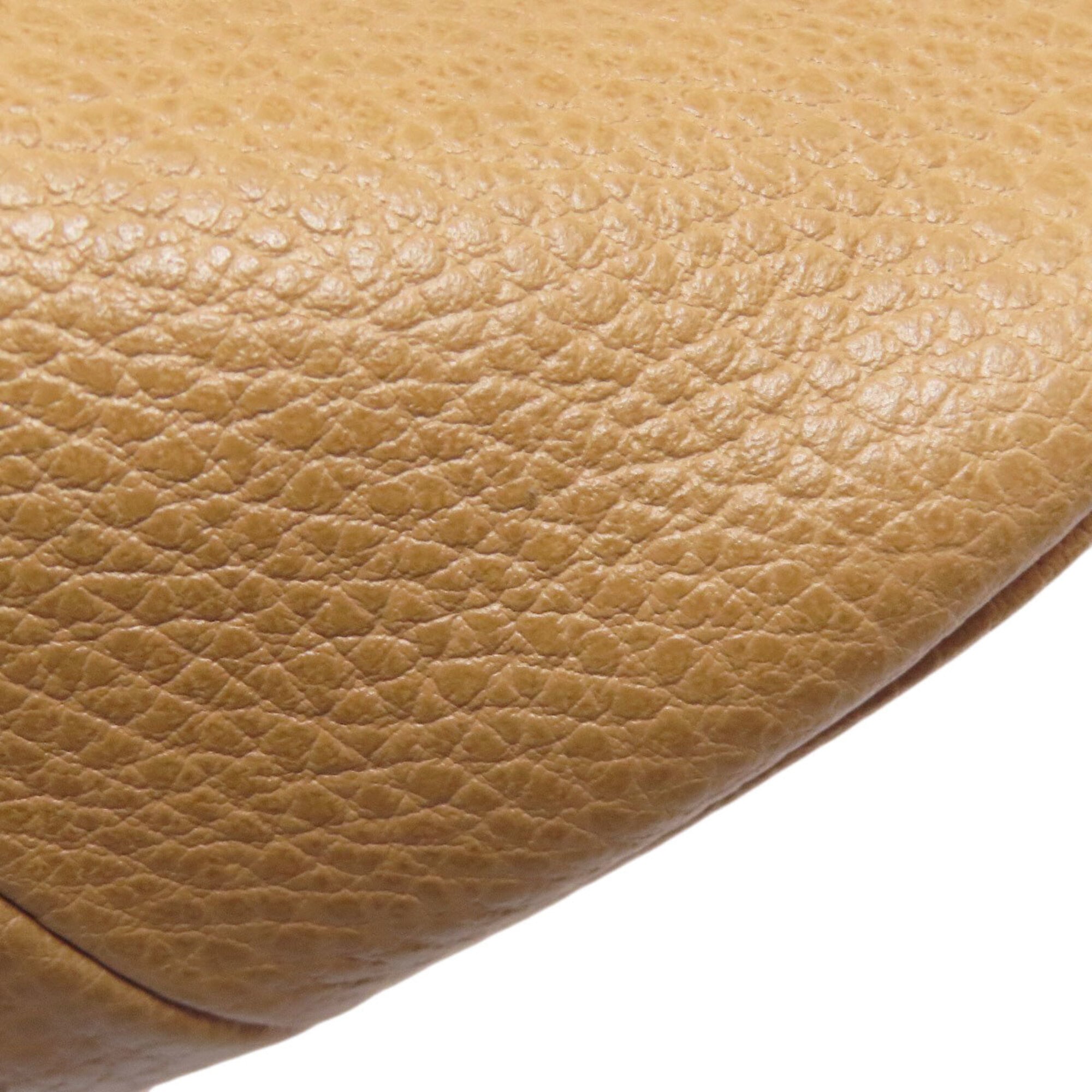 Gucci Brown Leather Handbag (Pre-Owned)