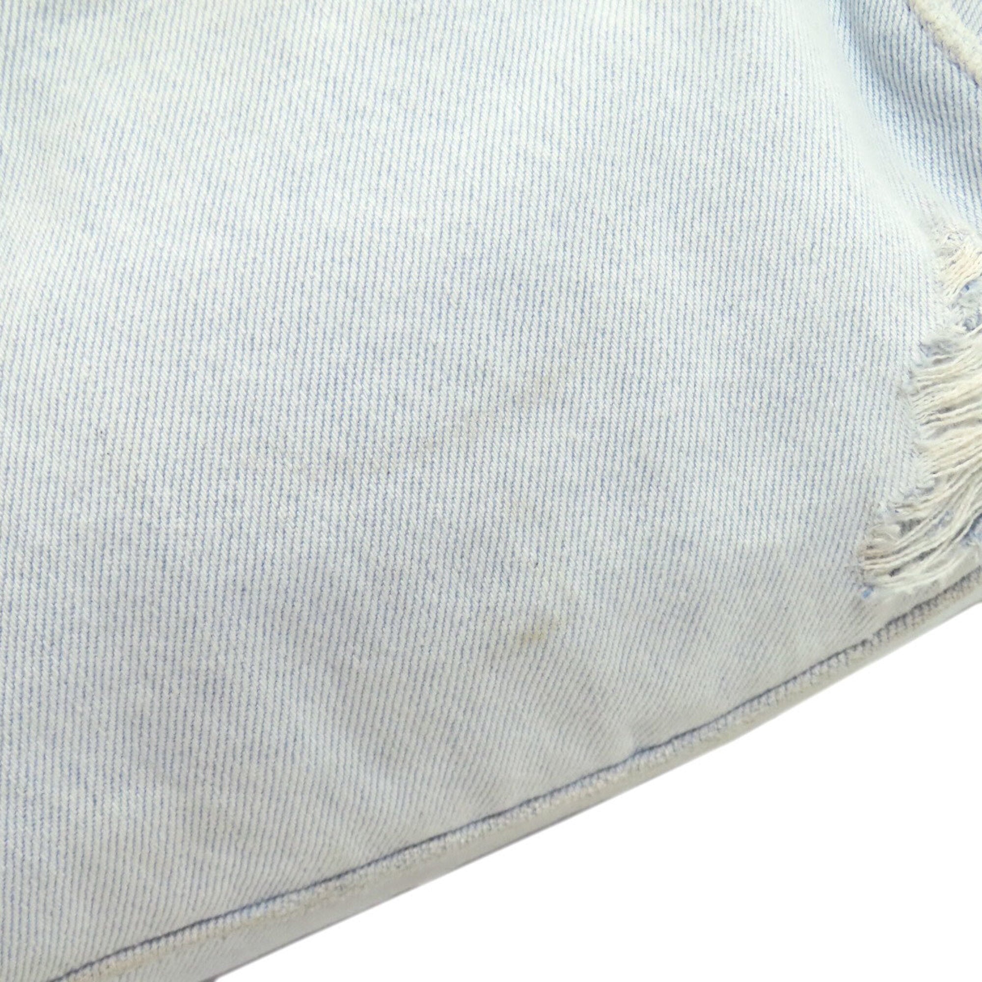 Balenciaga Light Blue Denim Handbag Pouch (Pre-Owned)