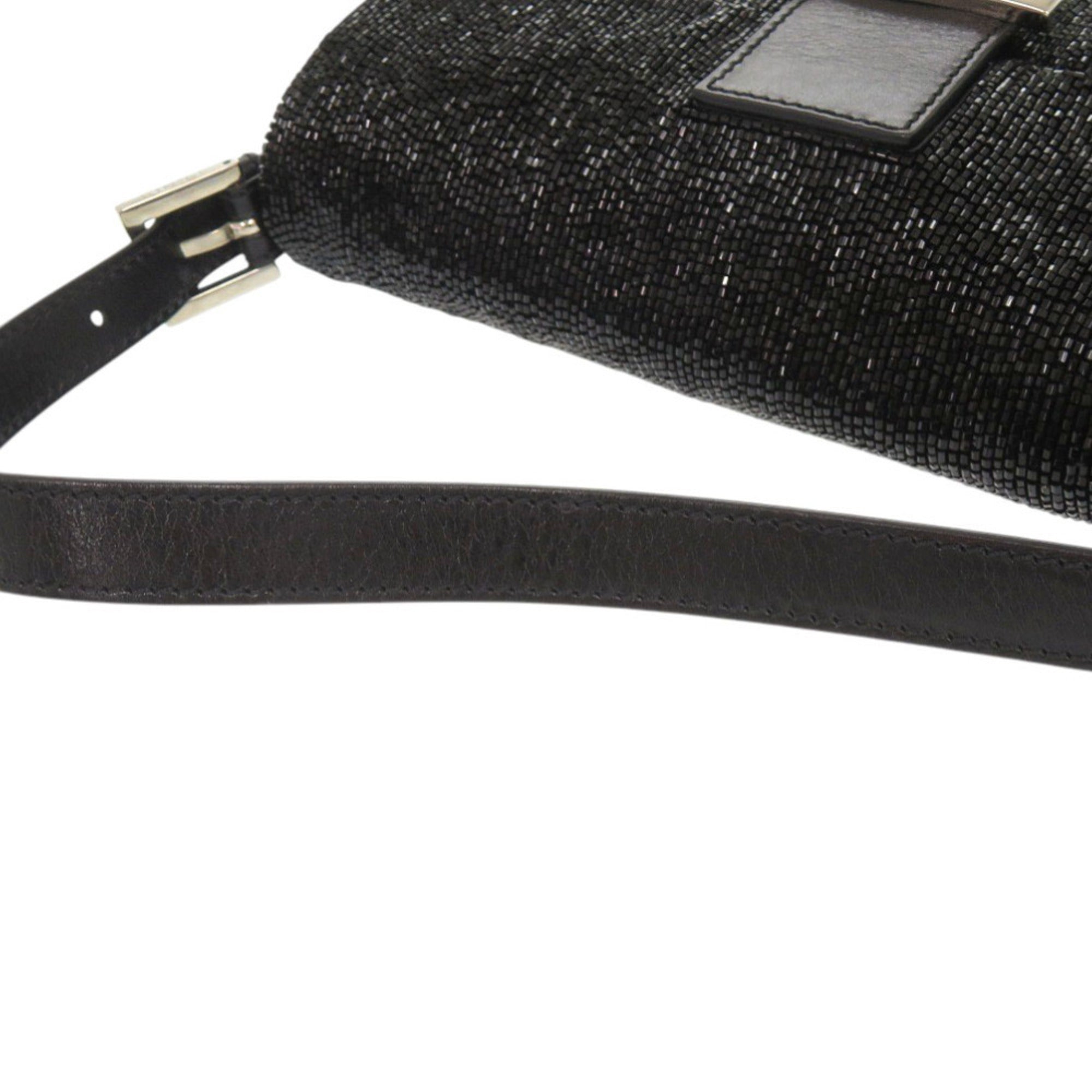 Fendi Black Leather Handbag (Pre-Owned)