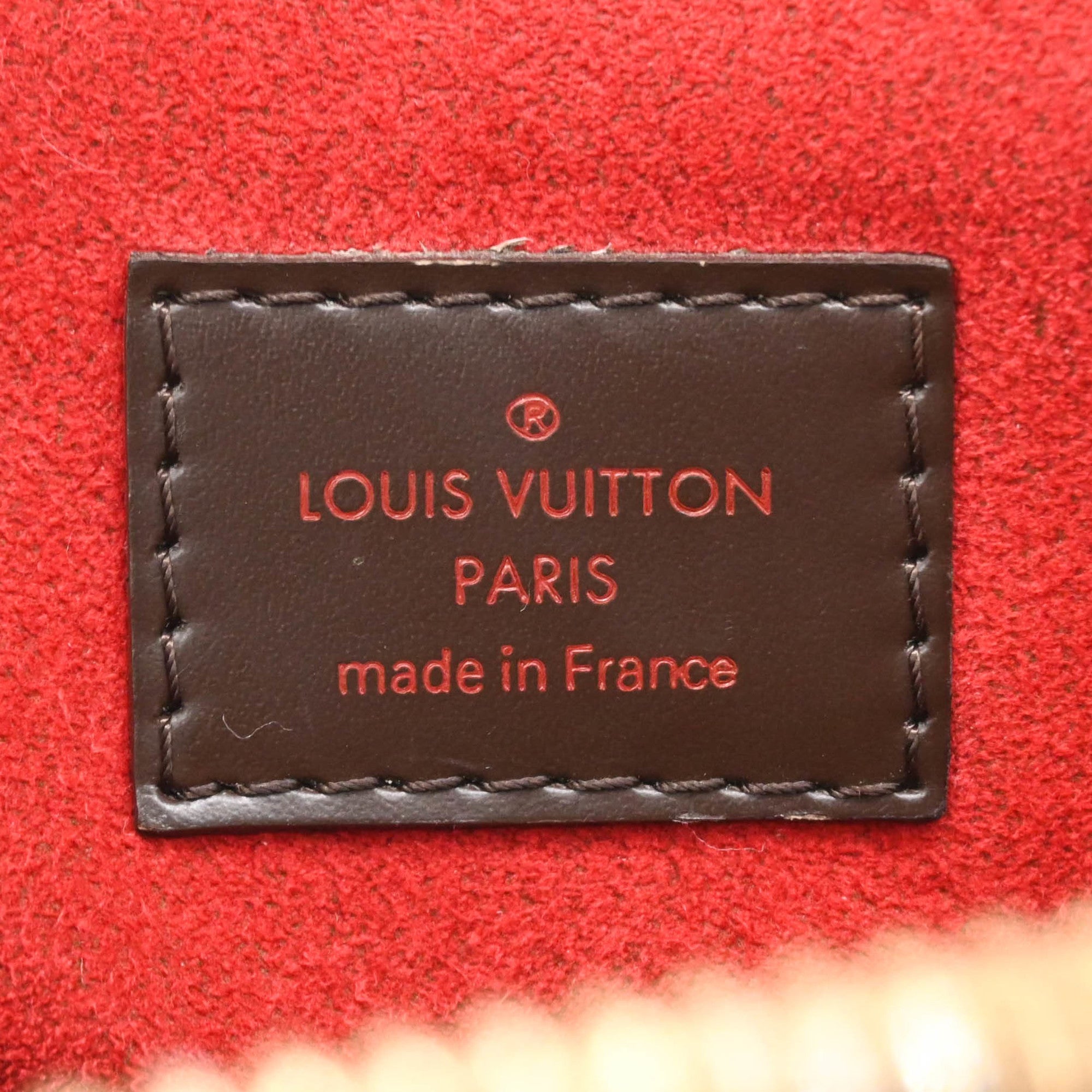 Louis Vuitton Brown Damier Canvas Ebene Damier Canvas Handbag Shoulder Bag (Pre-Owned)