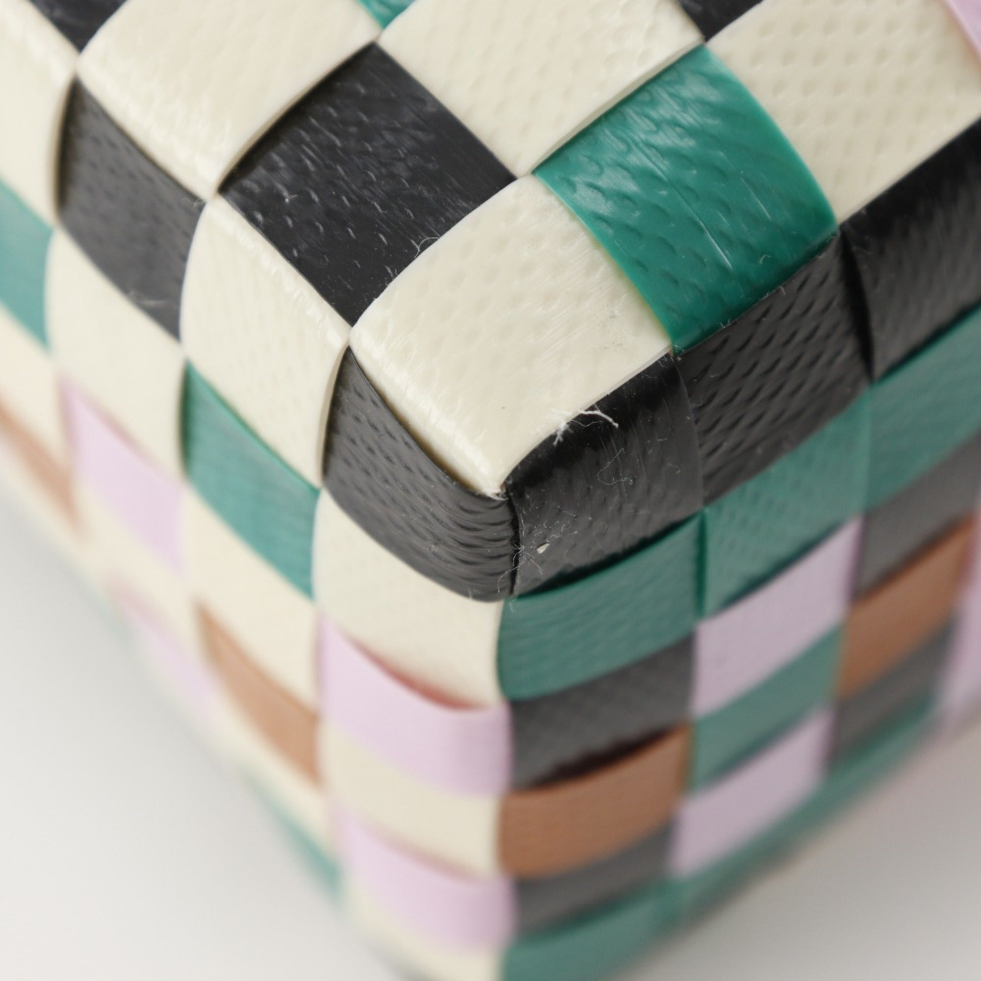 Marni Multi-Color White Polypropylene Basket Handbag (Pre-Owned)