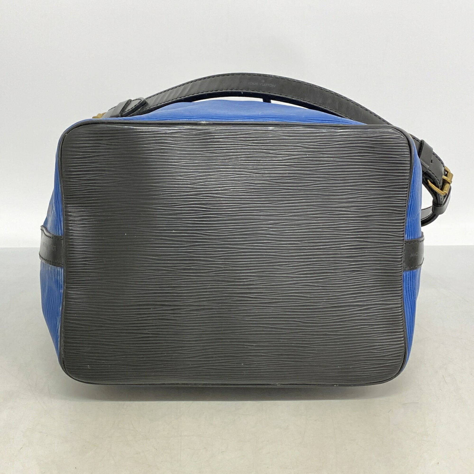 Louis Vuitton Noir Toledo Blue Shoulder Bag (Pre-Owned)