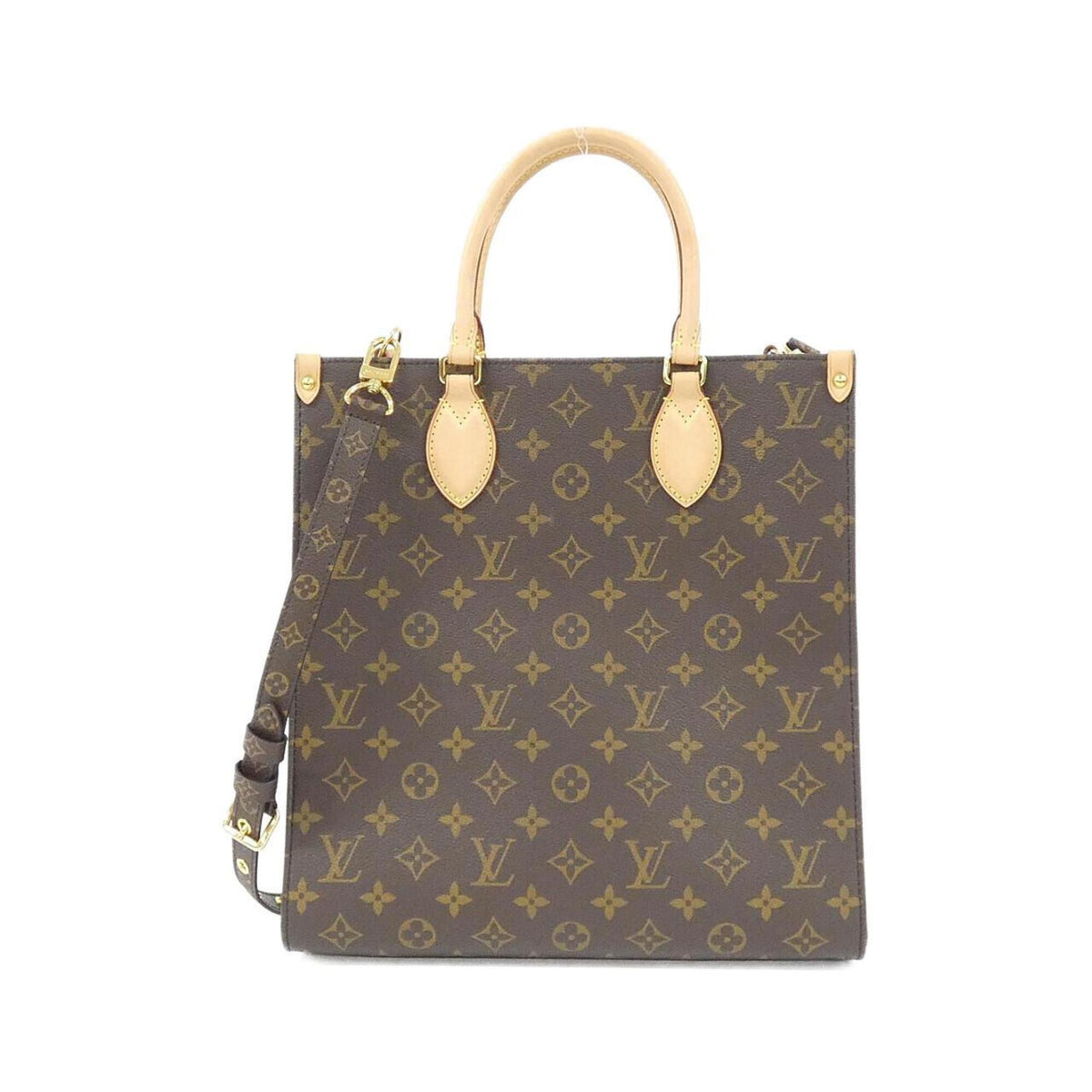 Louis Vuitton Marron Coated Canvas Handbag (Pre-Owned)