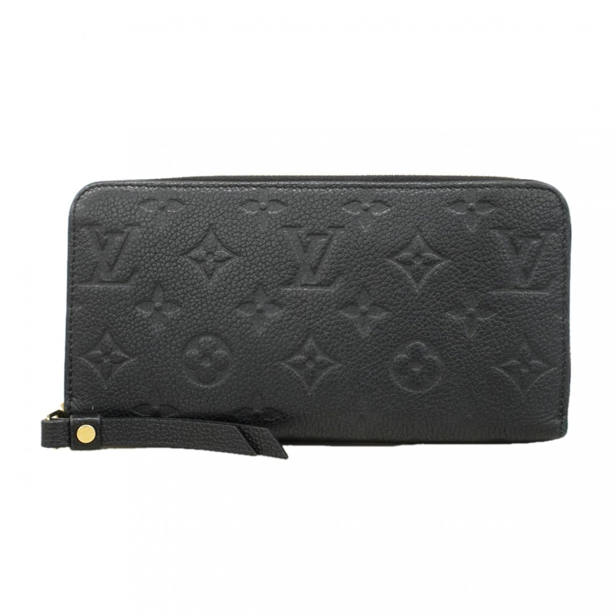 Louis Vuitton Noir Long Wallet (Bi-Fold) (Pre-Owned)
