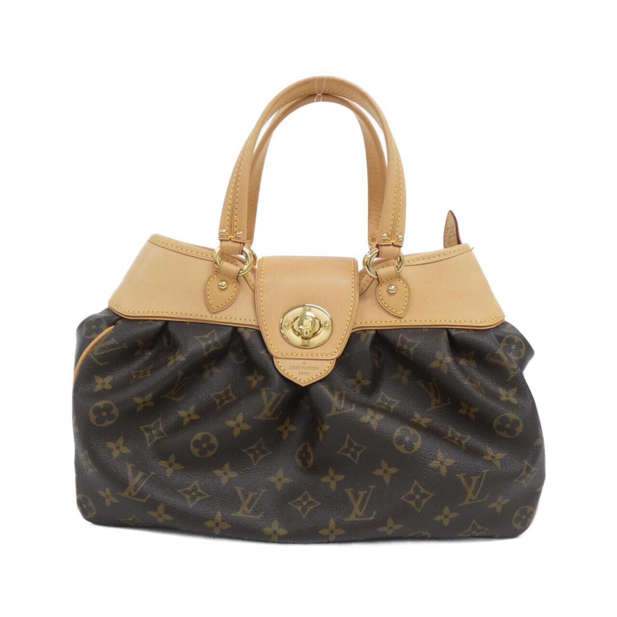 Louis Vuitton Marron Coated Canvas Handbag (Pre-Owned)