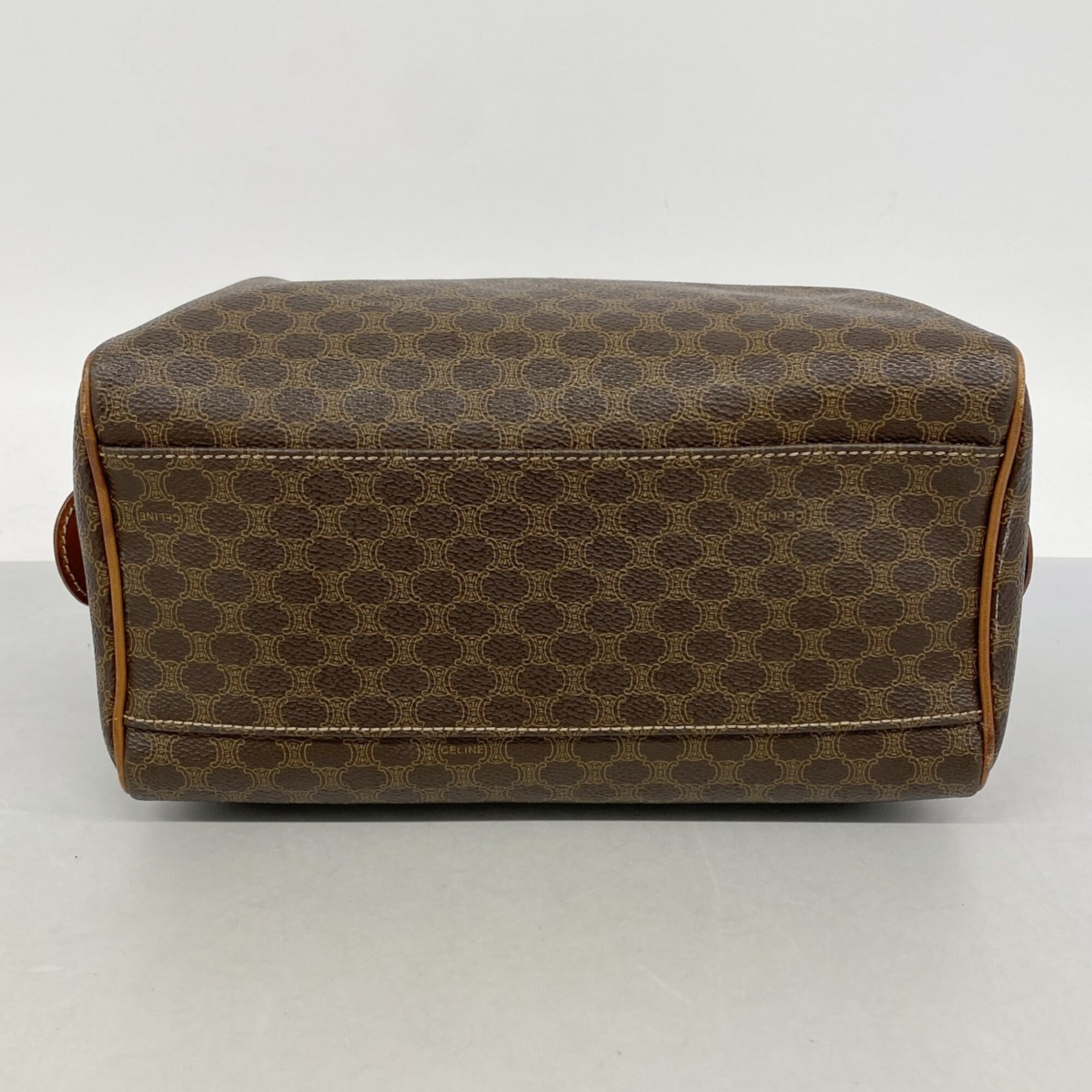 Celine Brown Pvc Handbag (Pre-Owned)