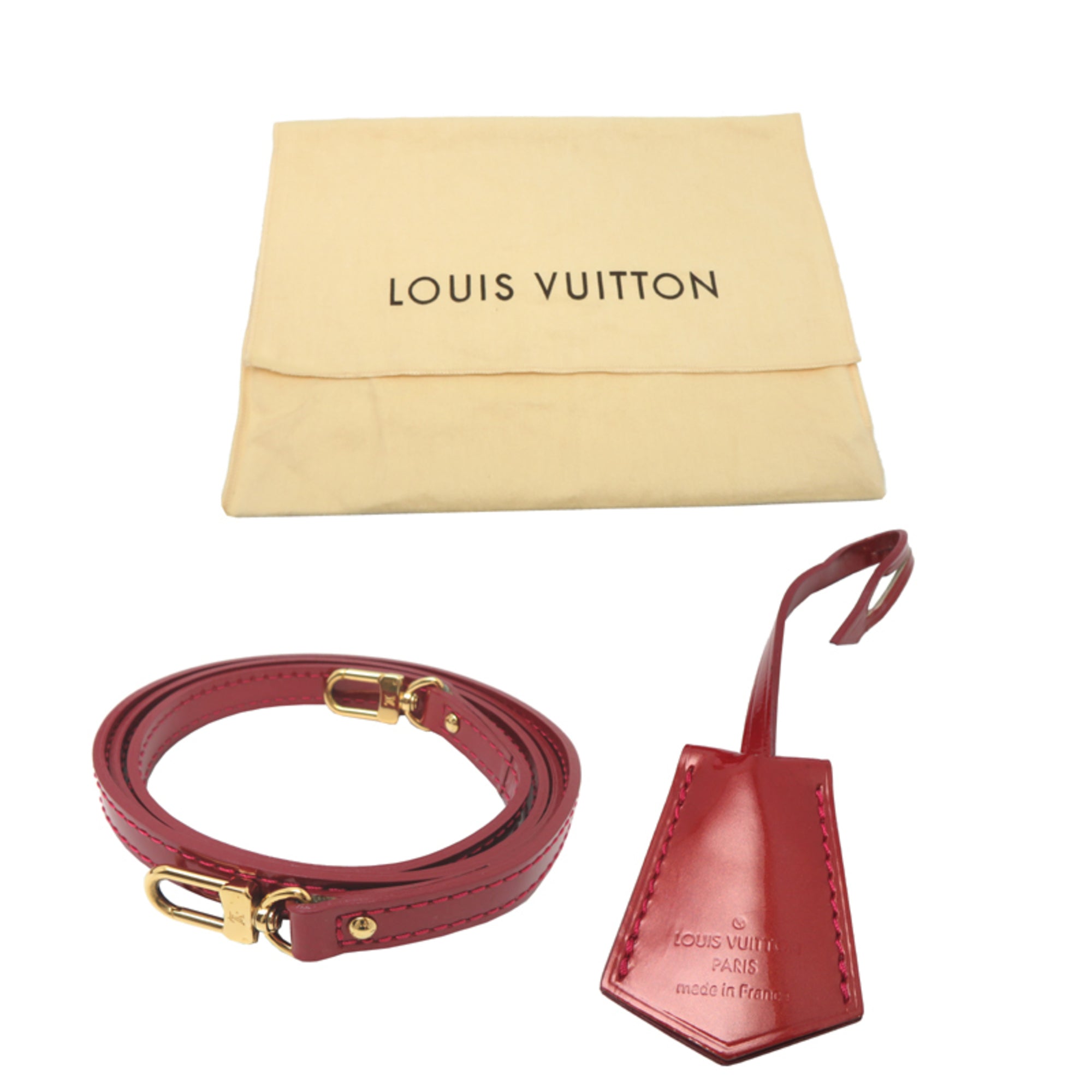 Louis Vuitton Pomme D'amour Vernis Handbag (Pre-Owned)