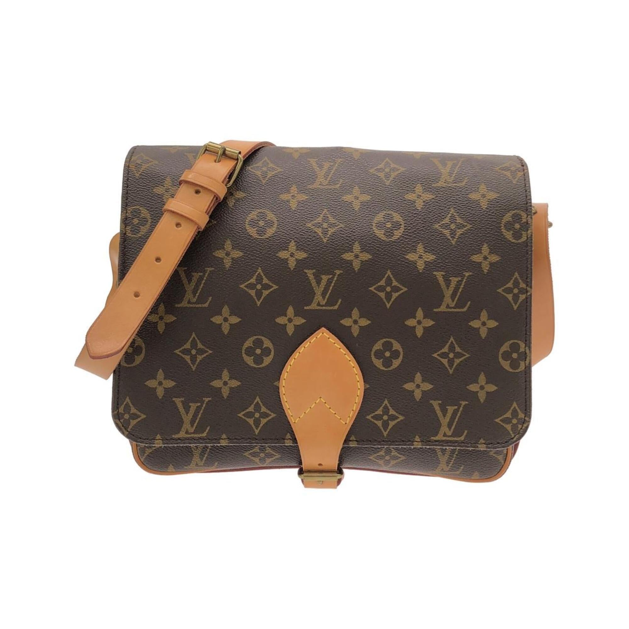 Louis Vuitton Brown Coated Canvas Shoulder Bag (Pre-Owned)