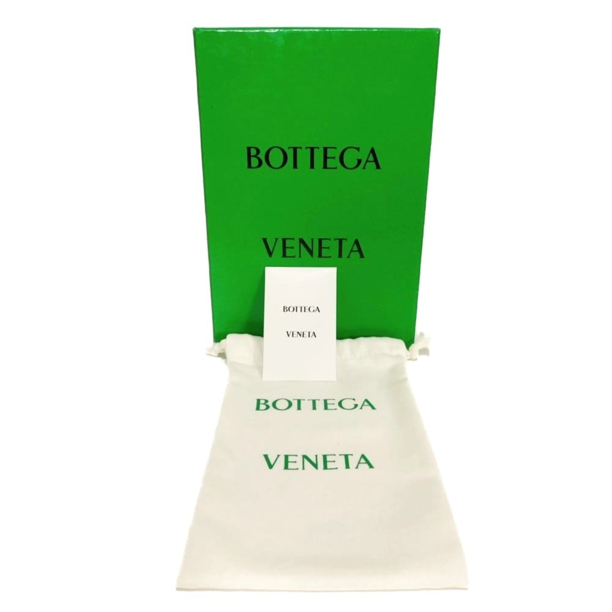 Bottega Veneta Beige Leather Long Wallet (Bi-Fold) (Pre-Owned)