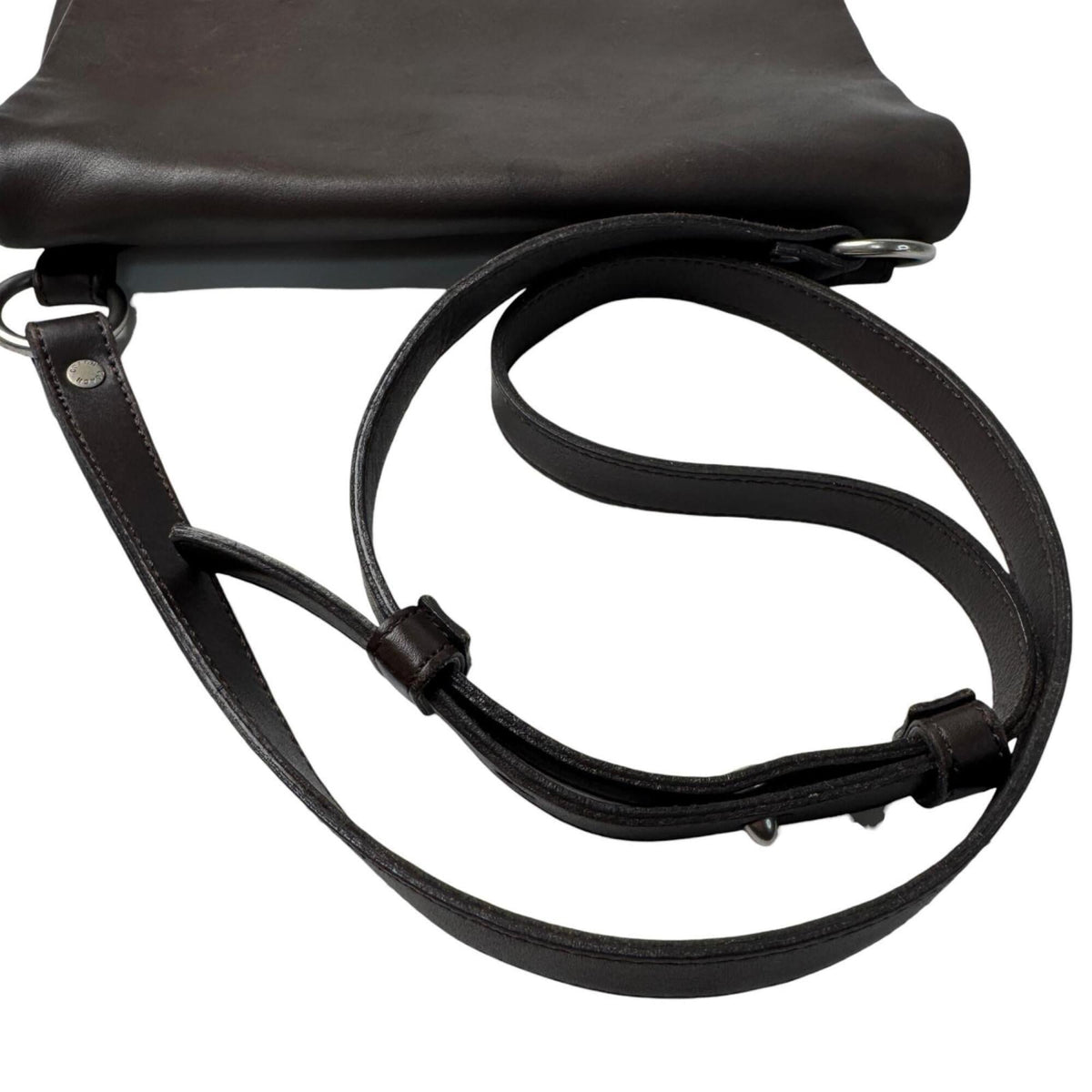 Coach Dark Brown Leather Shoulder Bag (Pre-Owned)