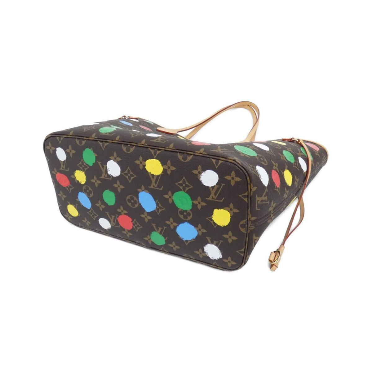 Louis Vuitton Brown Multi-Color Coated Canvas Handbag (Pre-Owned)
