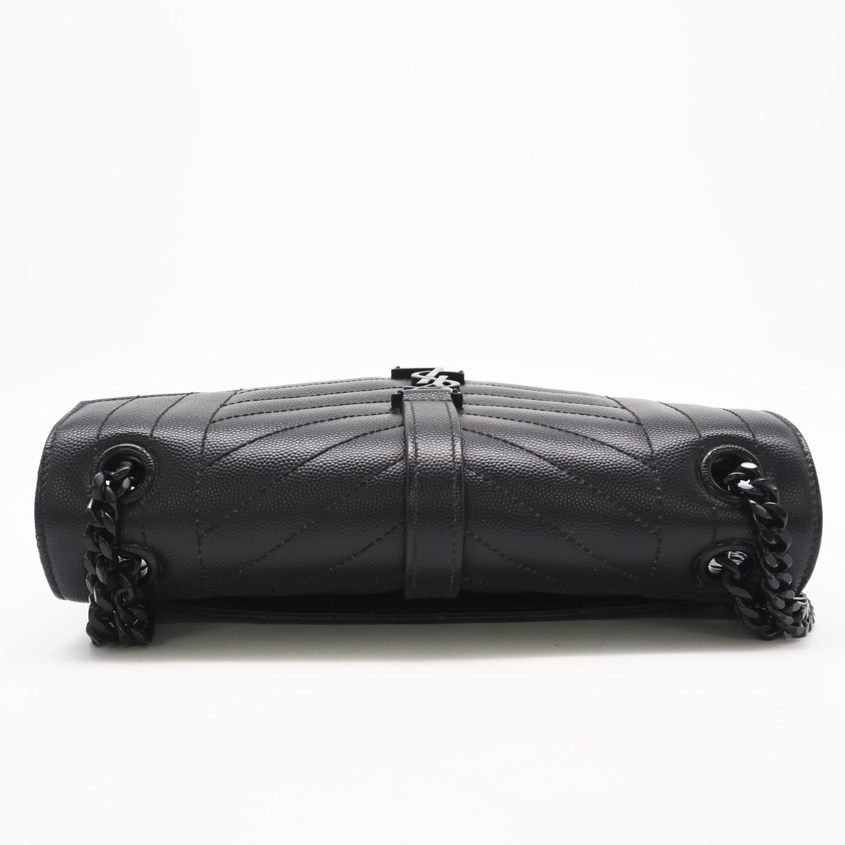 Yves Saint Laurent Black Leather Shoulder Bag (Pre-Owned)