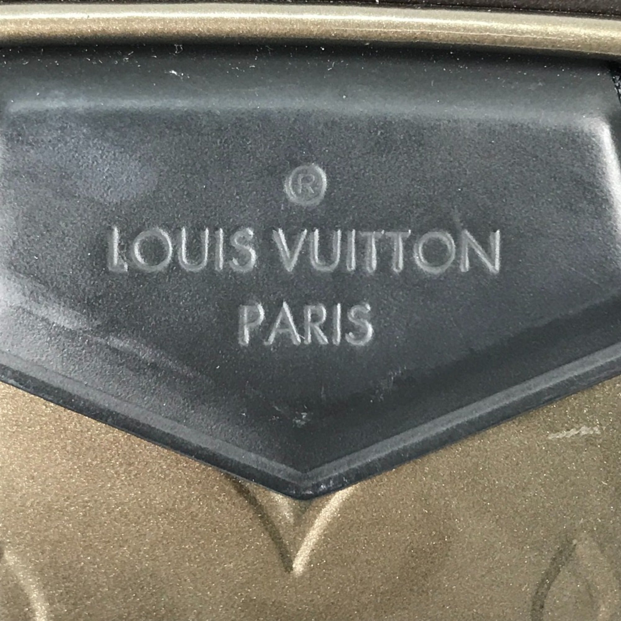 Louis Vuitton Gray Monogram Vernis Shoulder Bag Sling Bag (Pre-Owned)