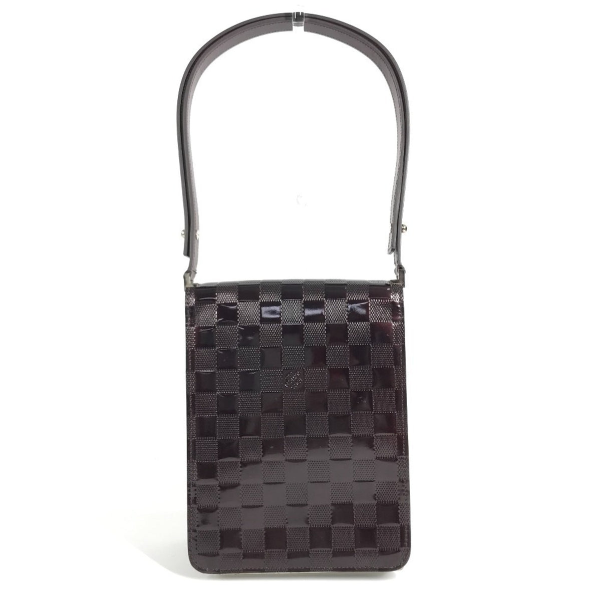 Louis Vuitton Carmine Purple Vernis Shoulder Bag (Pre-Owned)