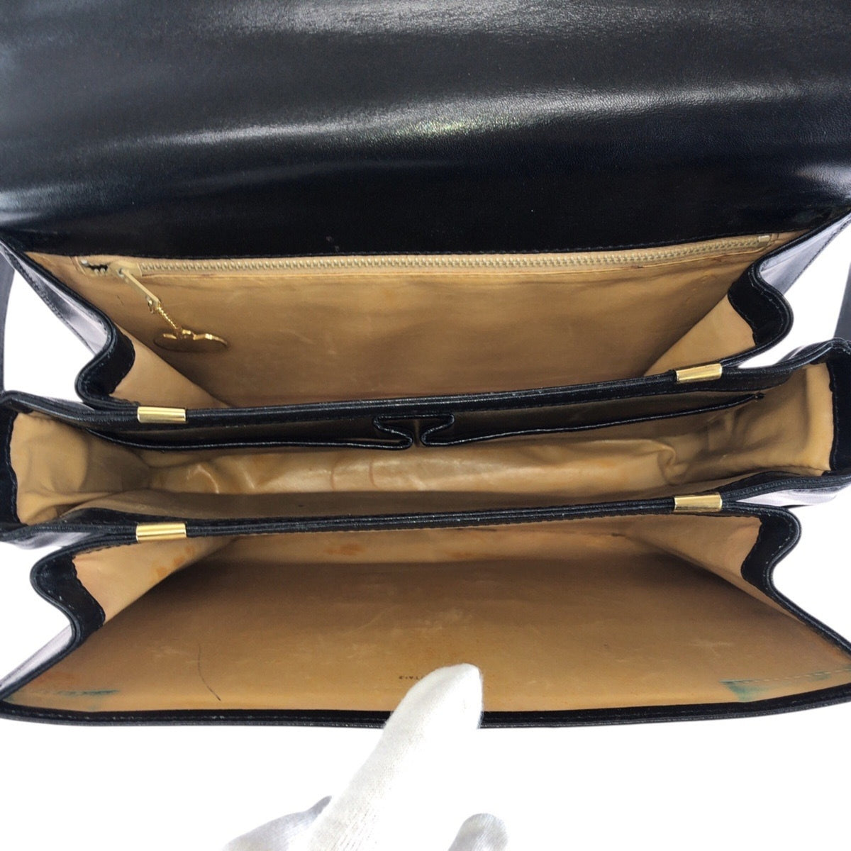 Celine Black Leather Shoulder Bag (Pre-Owned)