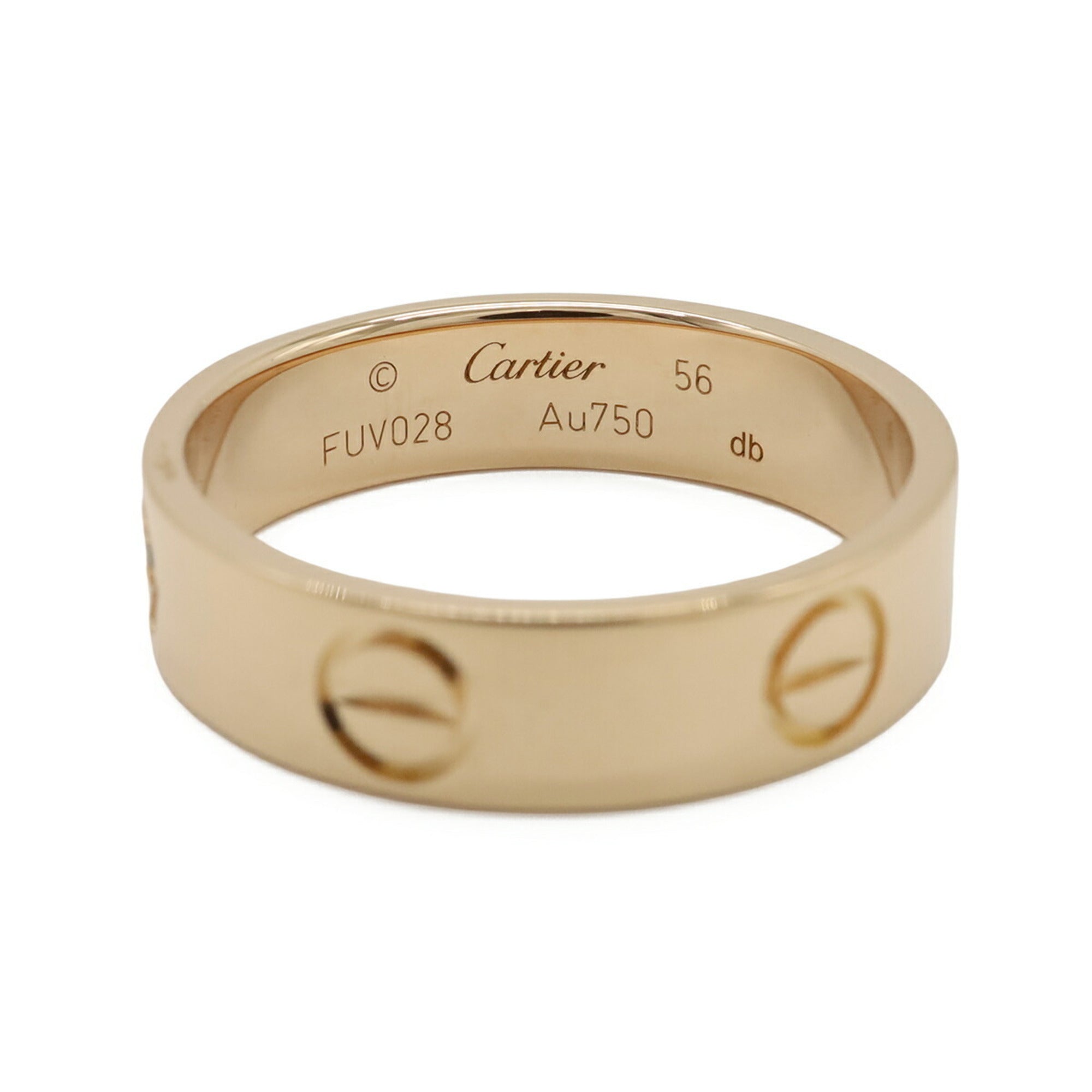 Cartier Pink Gold Pink Gold (18K) Wedding Ring (Pre-Owned)