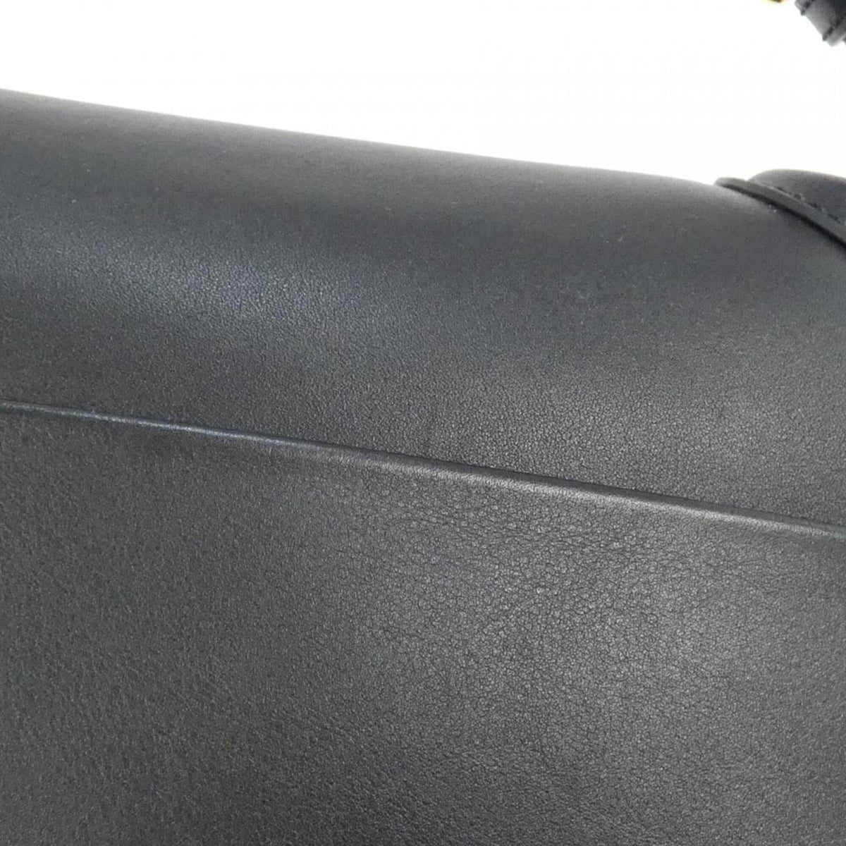 Gucci Black Leather Handbag (Pre-Owned)