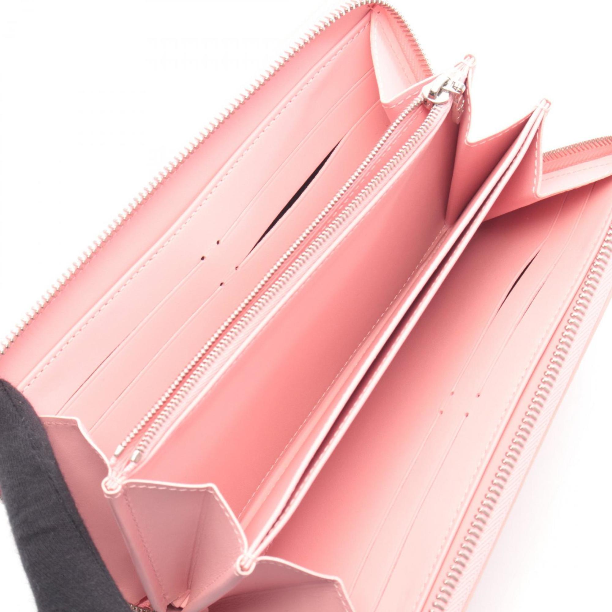 Louis Vuitton Black Pink Red Color Vernis Long Wallet (Bi-Fold) (Pre-Owned)