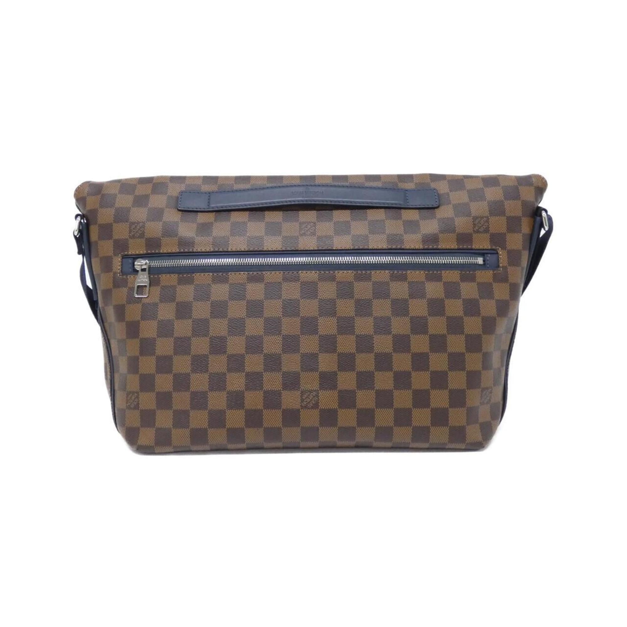 Louis Vuitton Blue Ebene Coated Canvas Shoulder Bag (Pre-Owned)