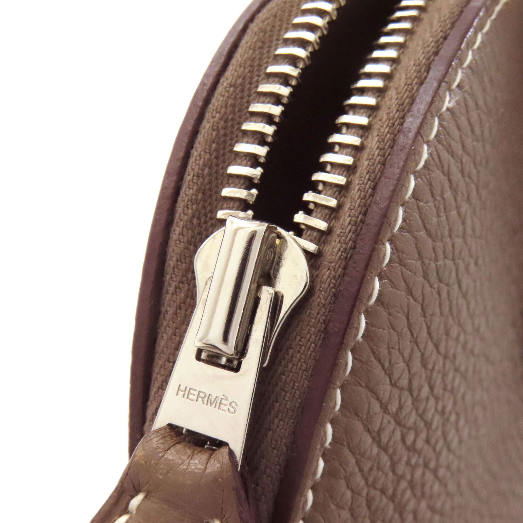 Hermes Bolide Etoupe Gray Handbag (Pre-Owned)